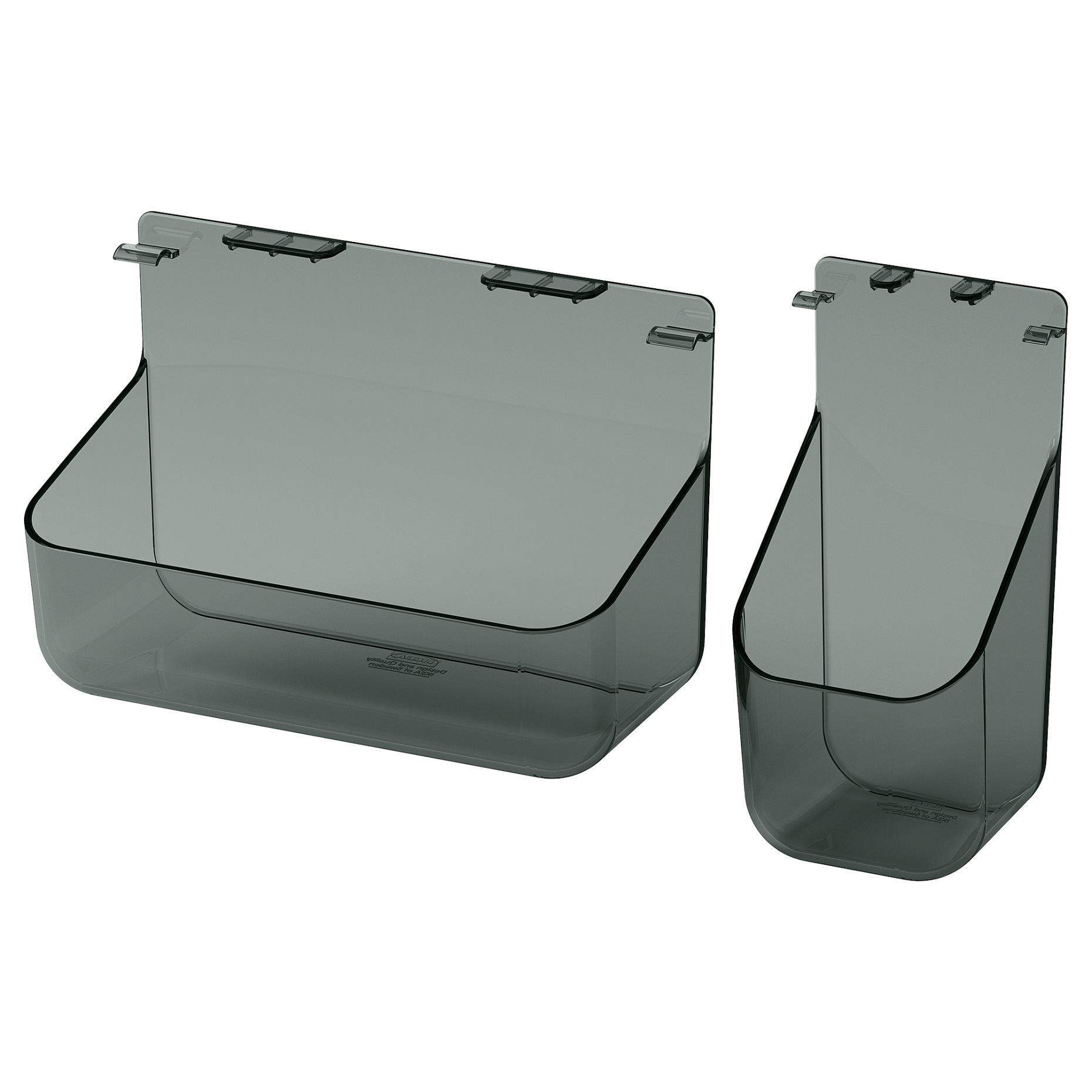 VISSLAAN, hanging organiser, set of 2, 806.145.47