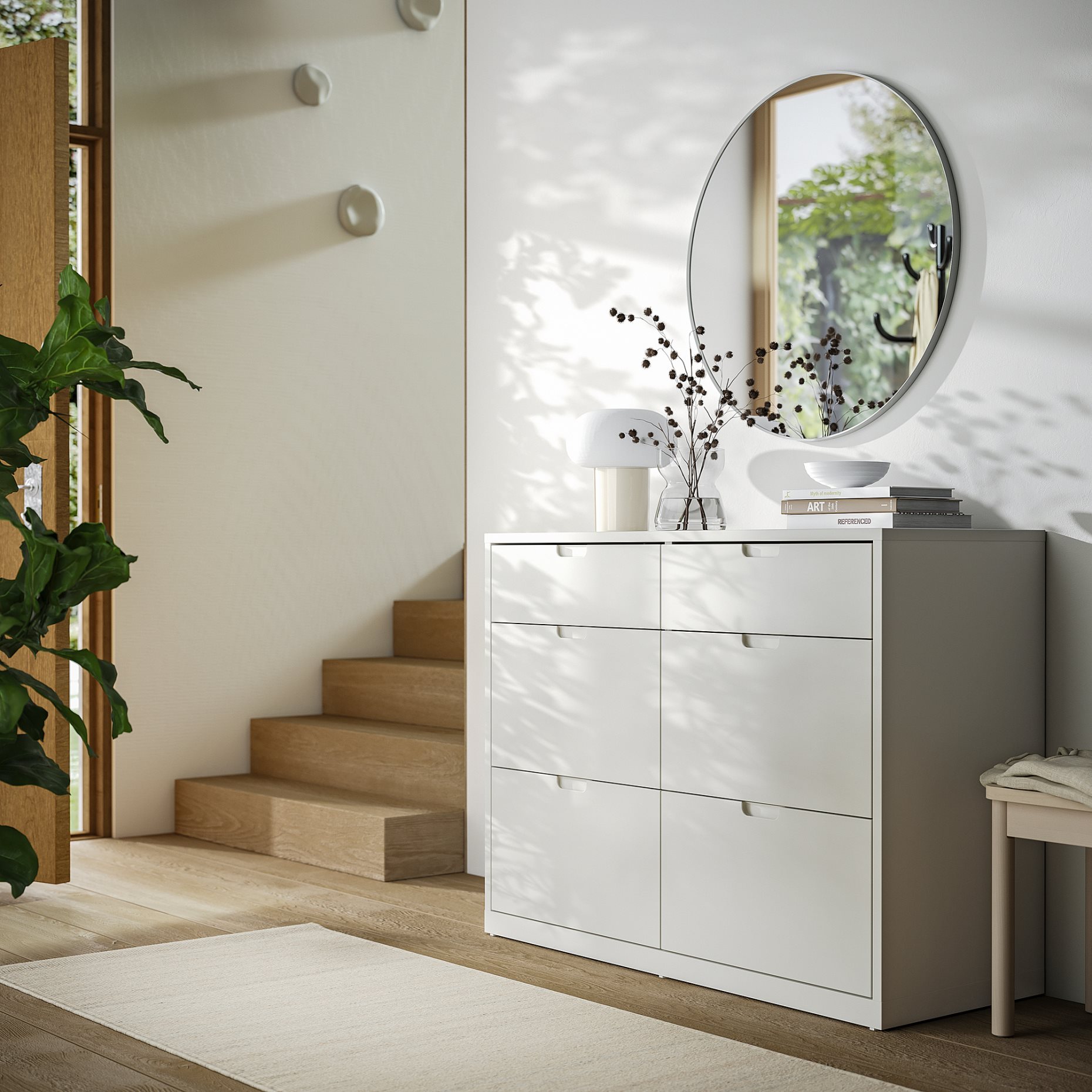 TONSTAD, chest of 6 drawers, 120x47x90 cm, 806.146.27