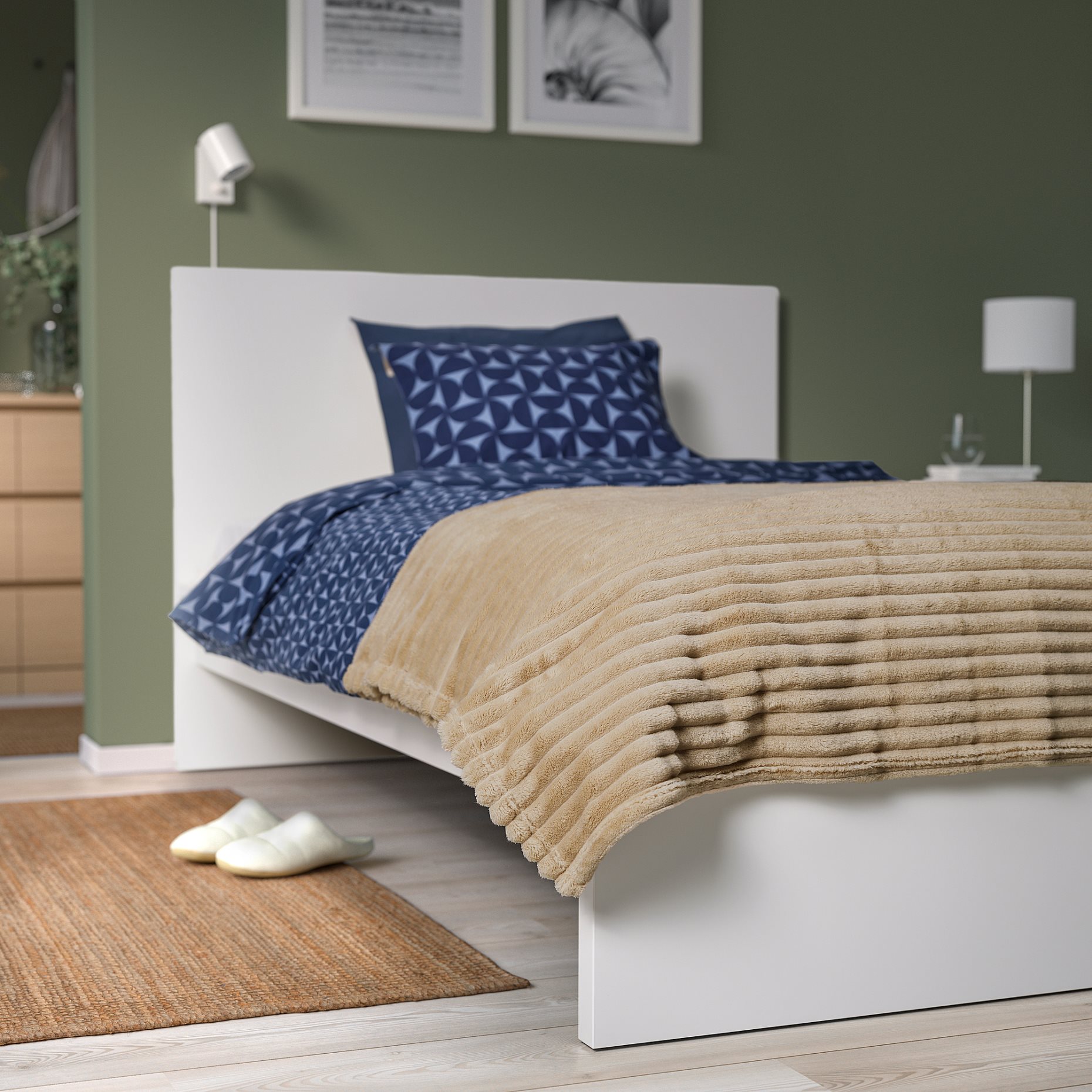GULLSTRÅLE, bedspread, 150x250 cm, 806.150.47