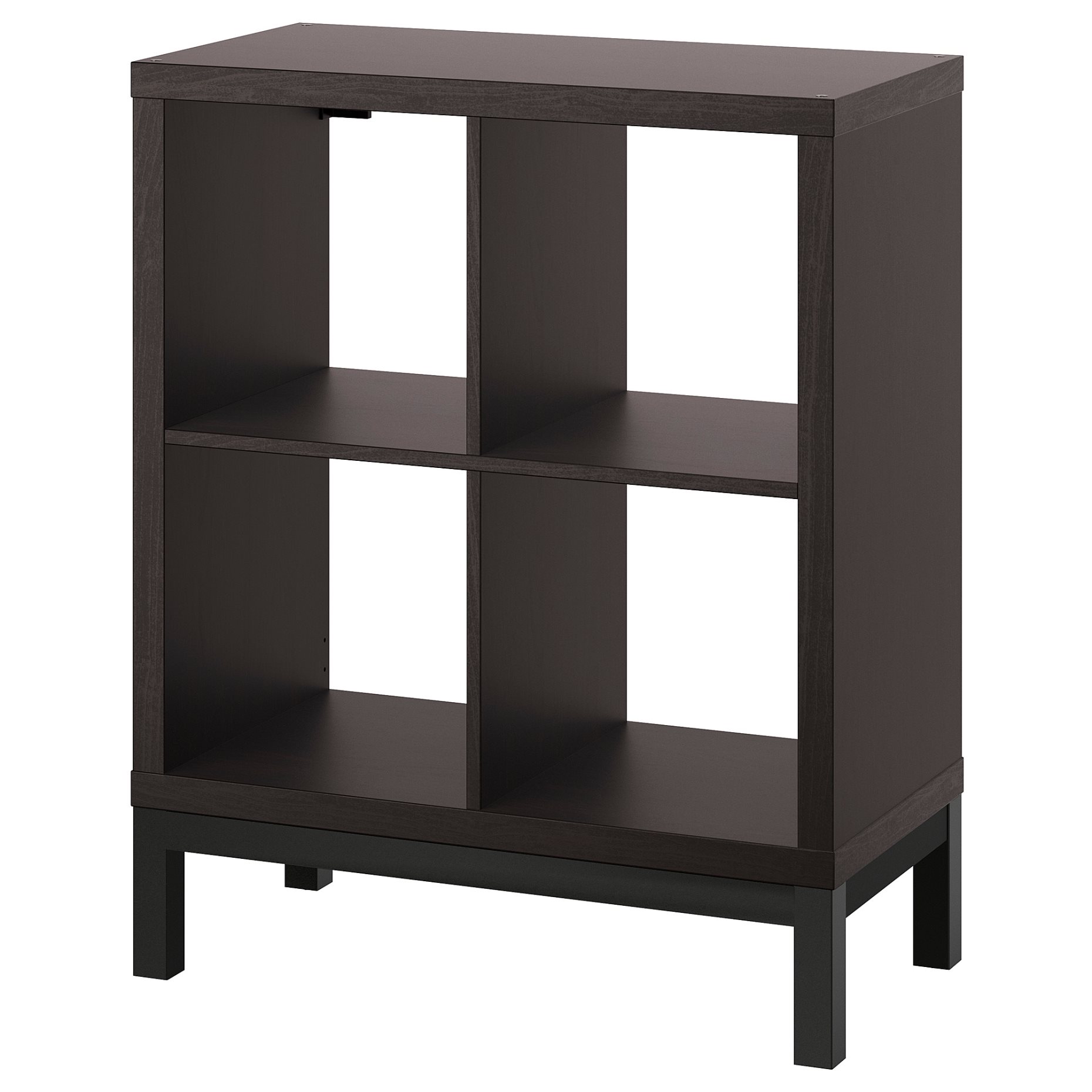 KALLAX, shelving unit with underframe, 77x94 cm, 894.426.17