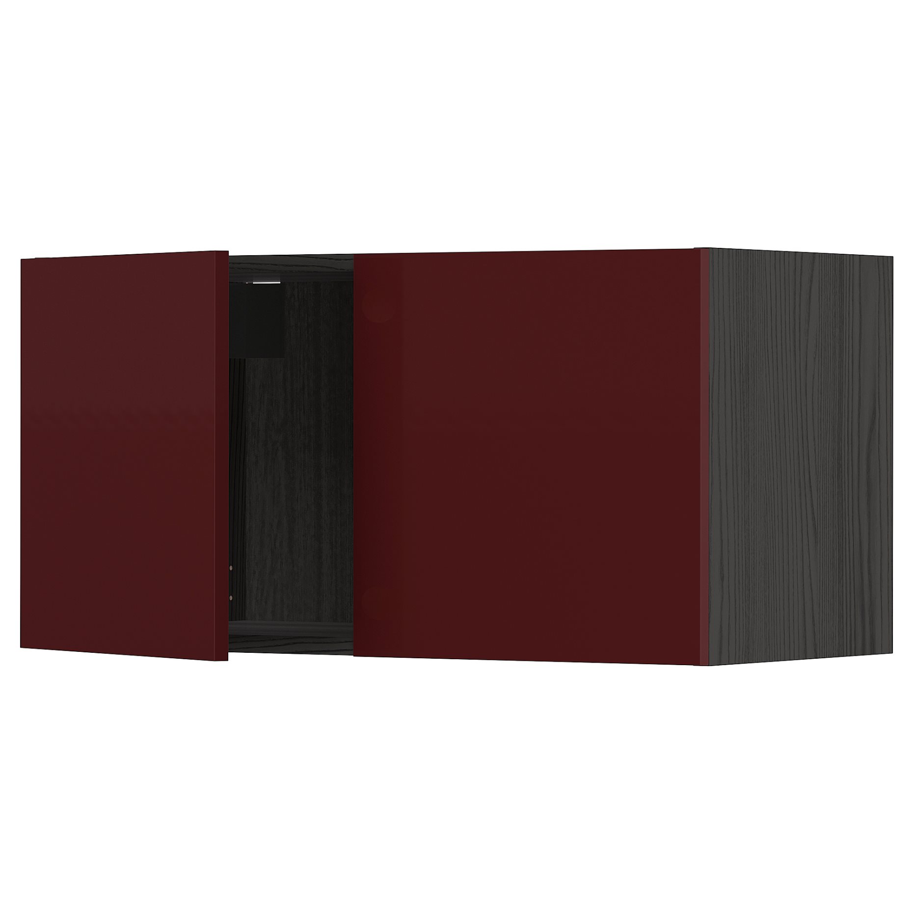 METOD, wall cabinet with 2 doors, 80x40 cm, 894.611.25