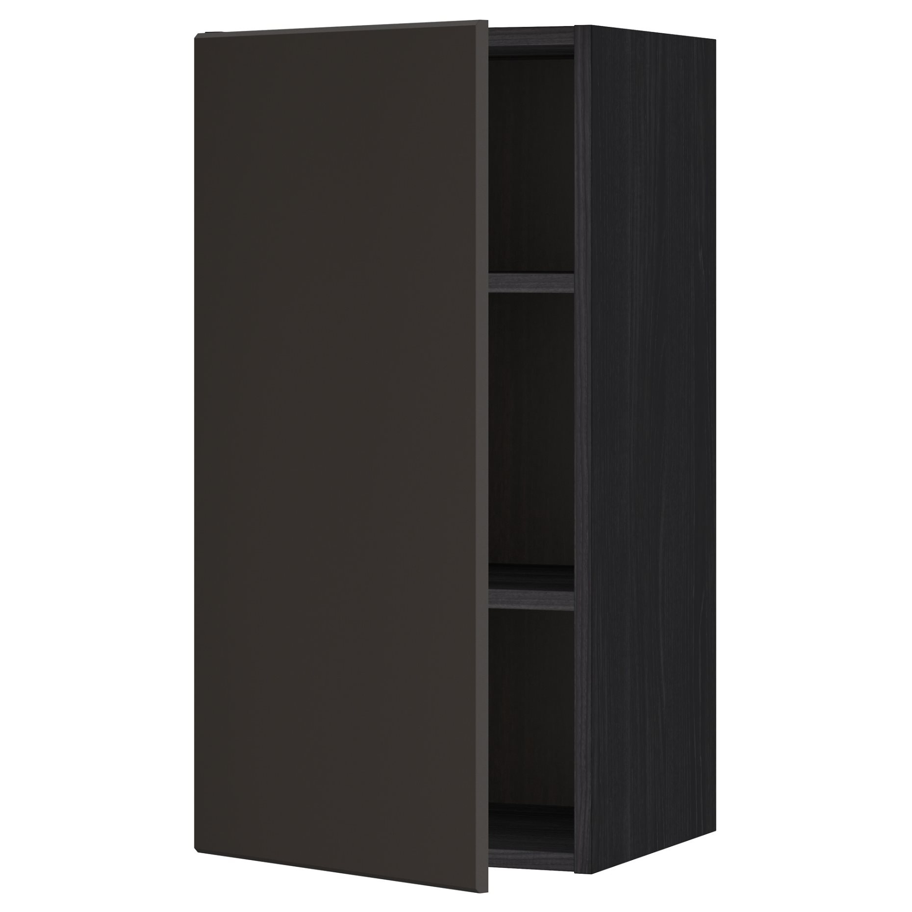METOD, wall cabinet with shelves, 40x80 cm, 894.626.05