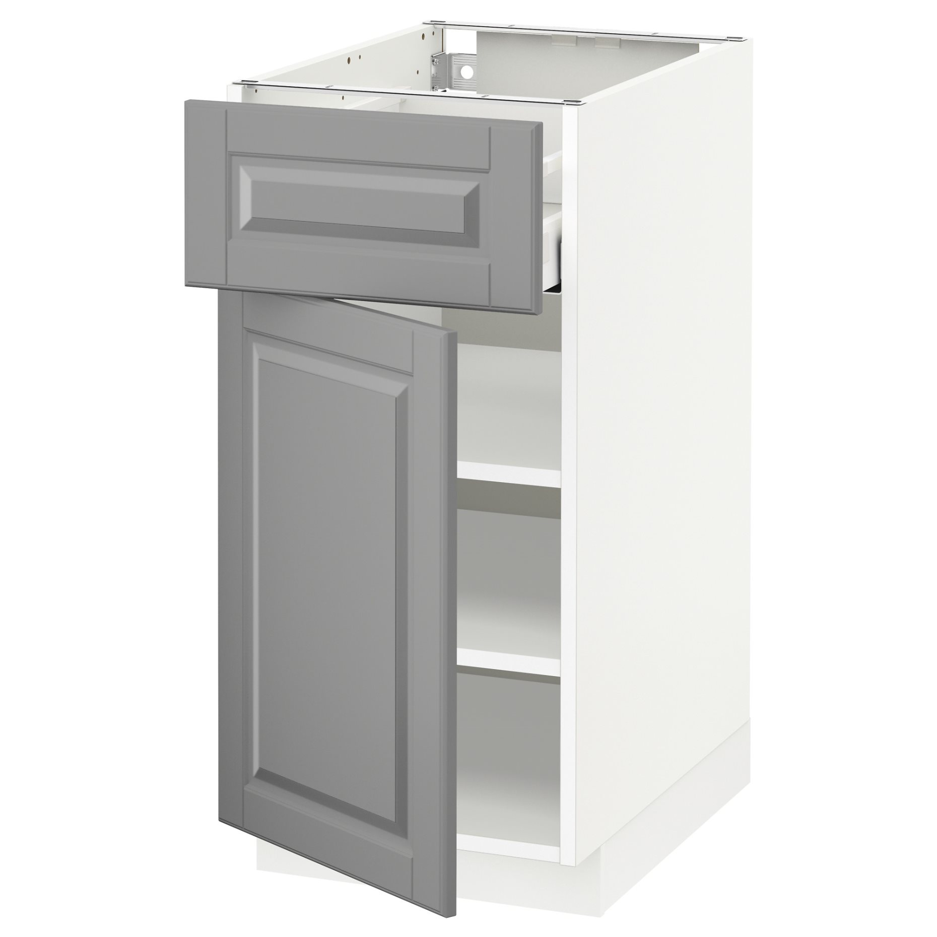 METOD/MAXIMERA, base cabinet with drawer/door, 40x60 cm, 894.651.85