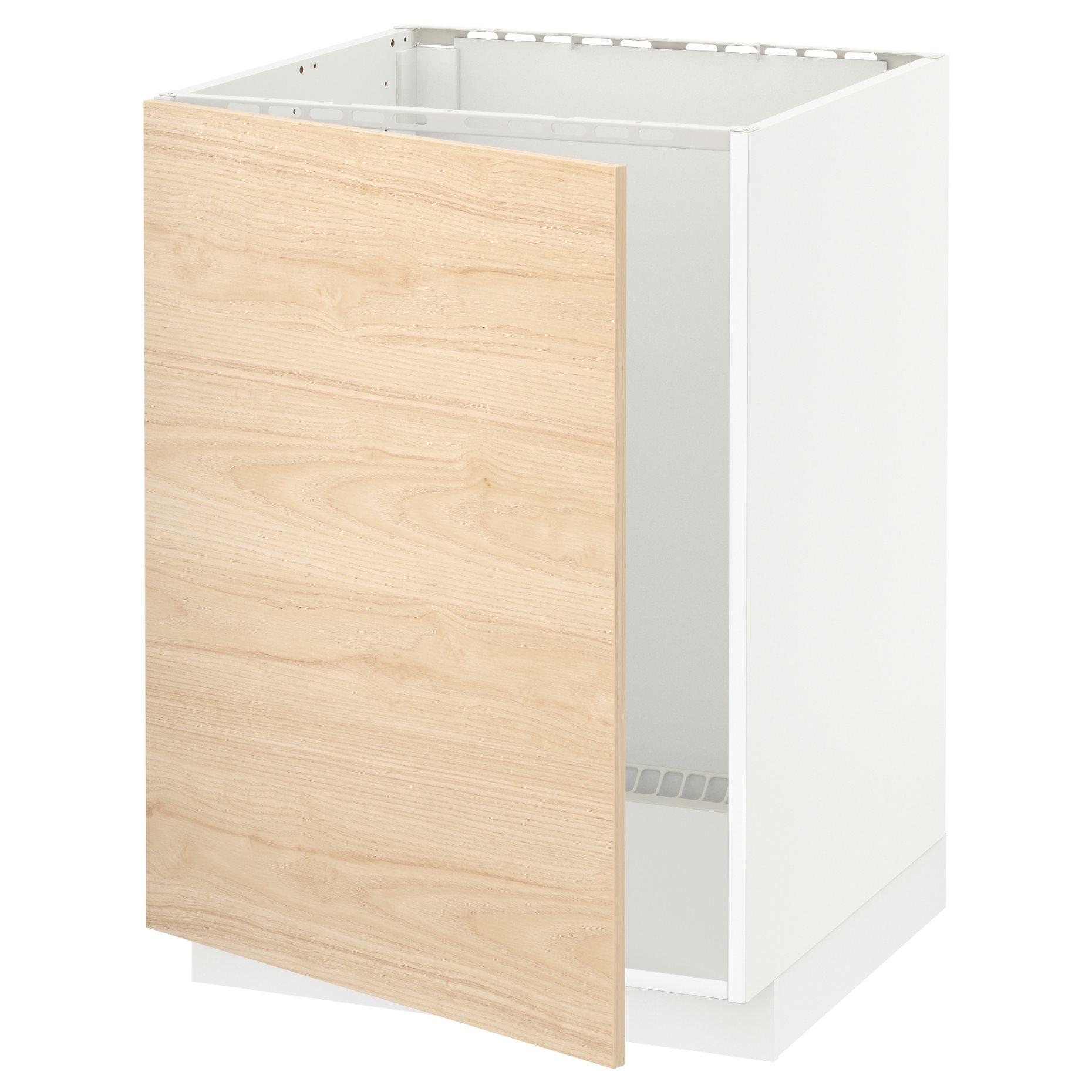 METOD, base cabinet for sink, 60x60 cm, 894.659.15