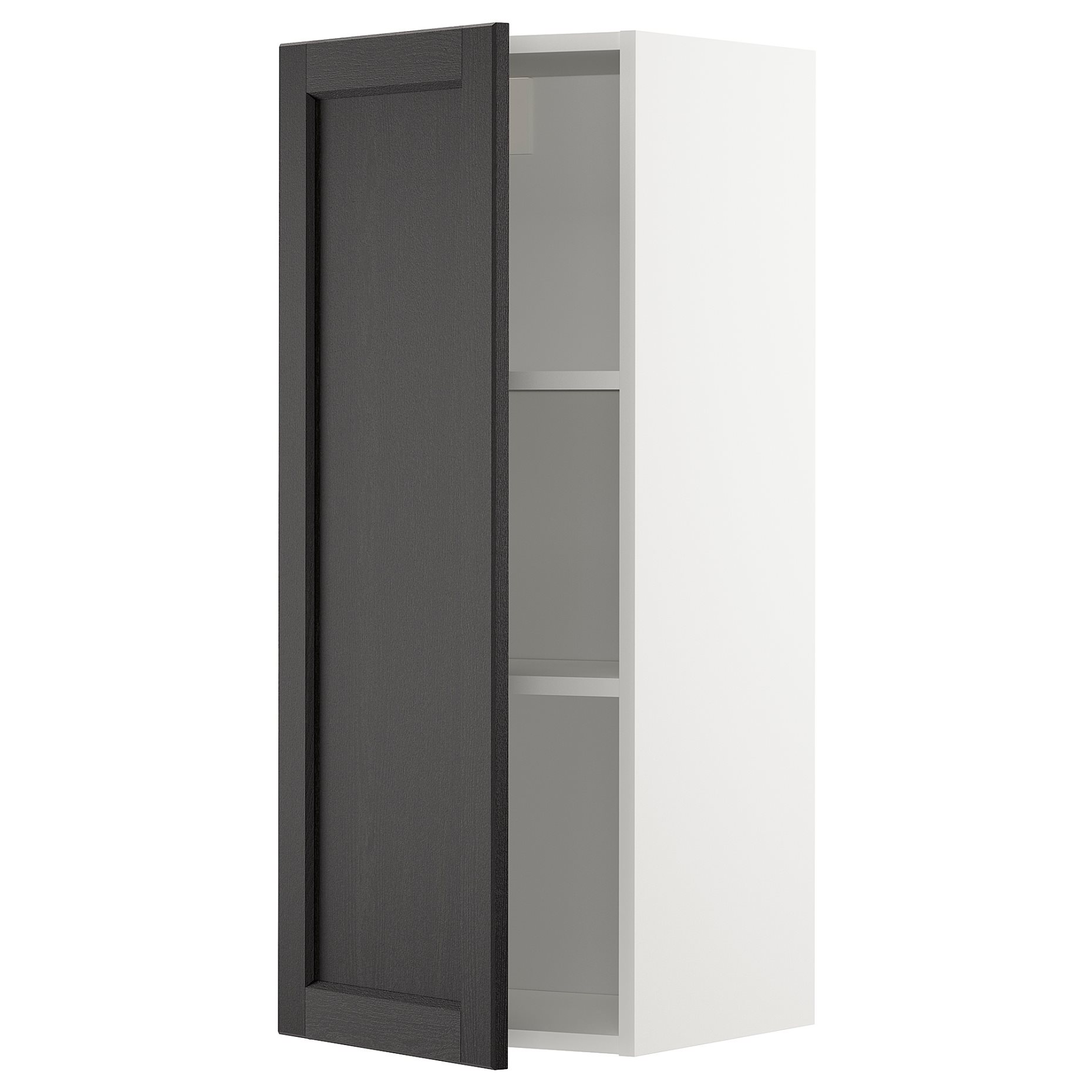 METOD, wall cabinet with shelves, 40x100 cm, 894.665.66