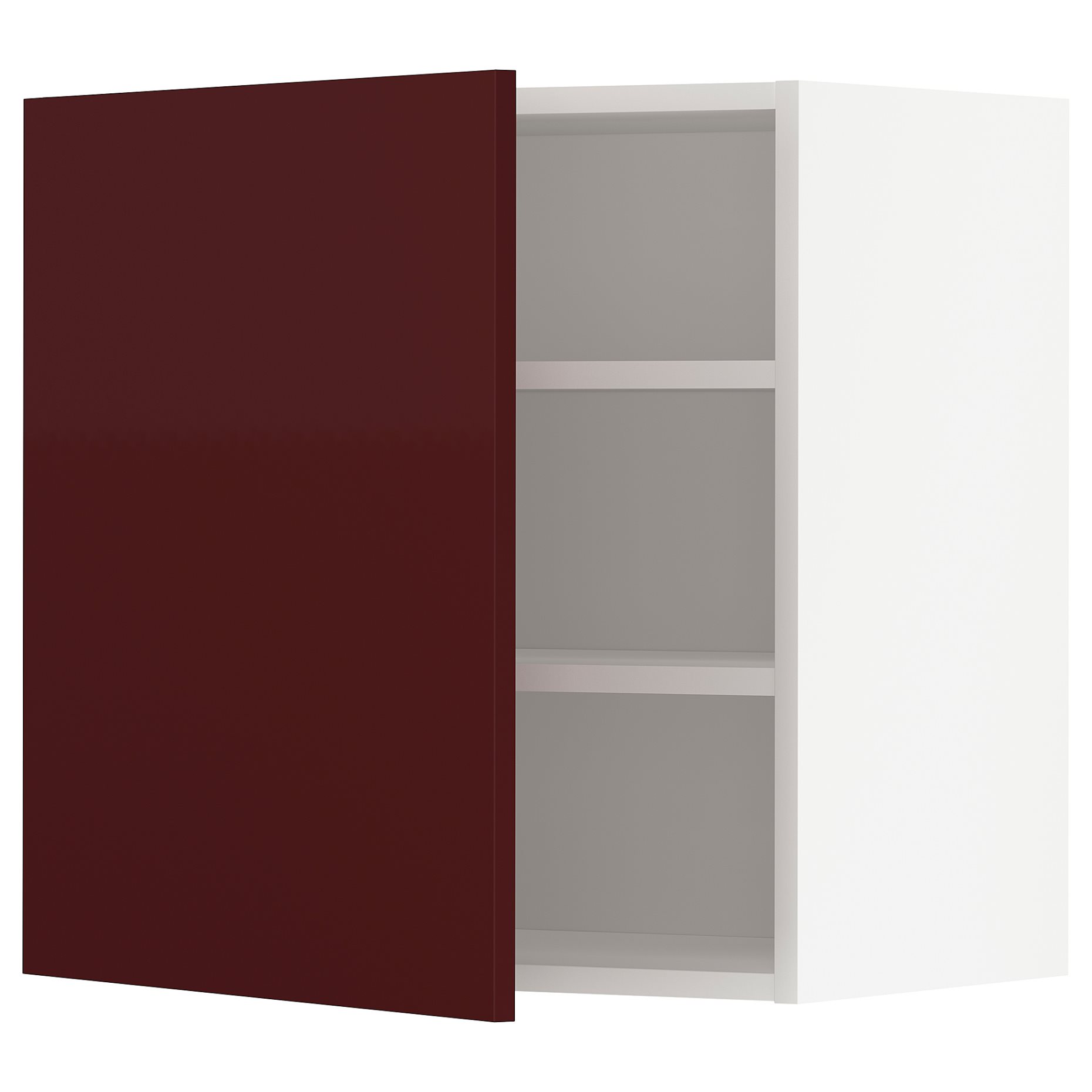 METOD, wall cabinet with shelves, 60x60 cm, 894.690.70