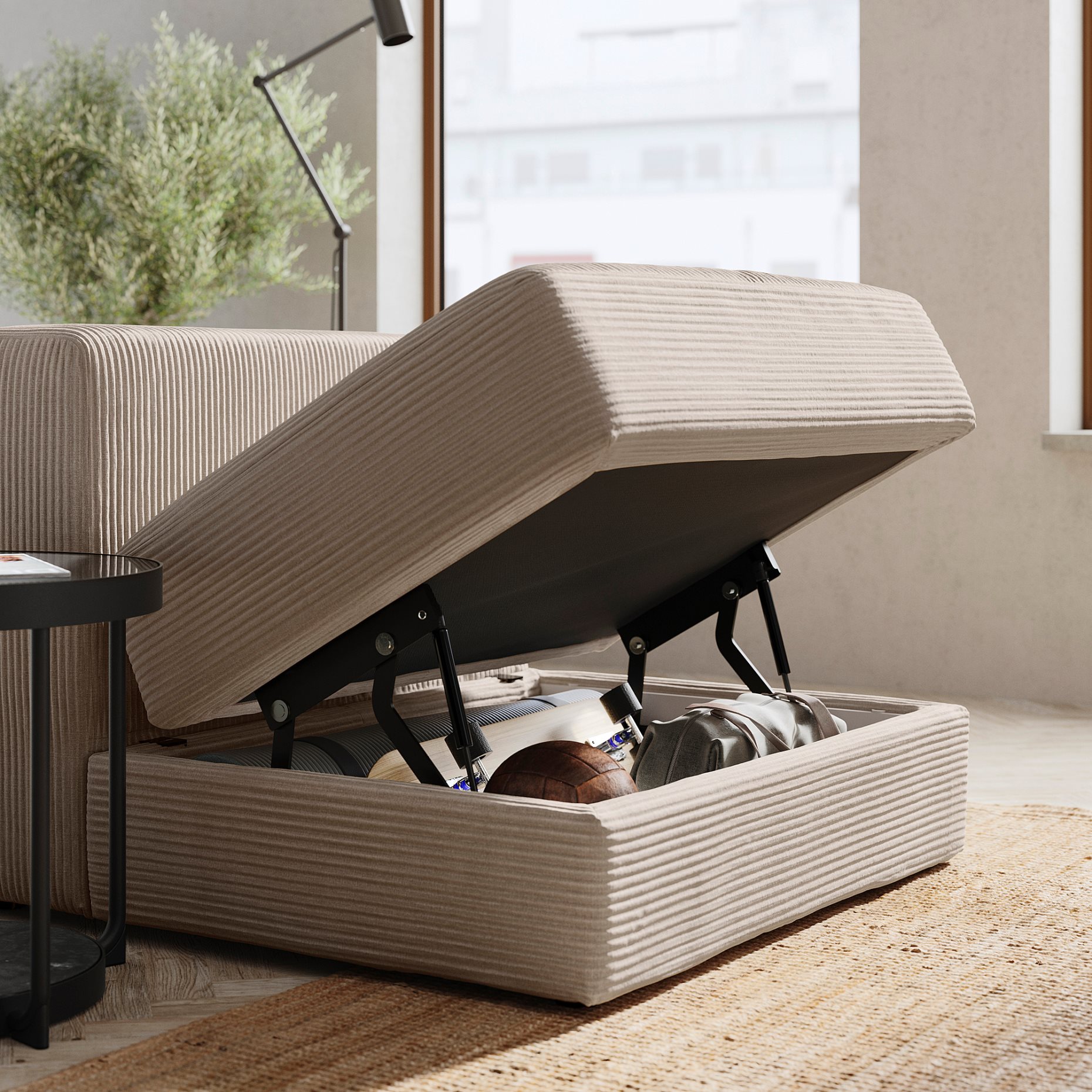 JÄTTEBO, 1,5-seat module with storage, 894.714.74