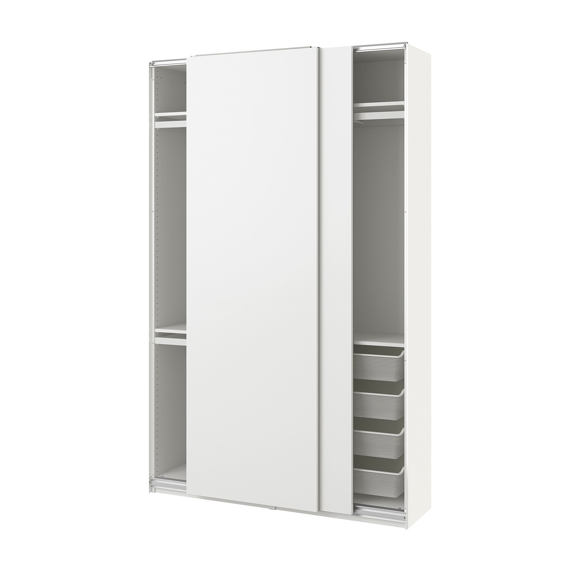 PAX/HASVIK, wardrobe combination, 150x43x236 cm, 895.002.97