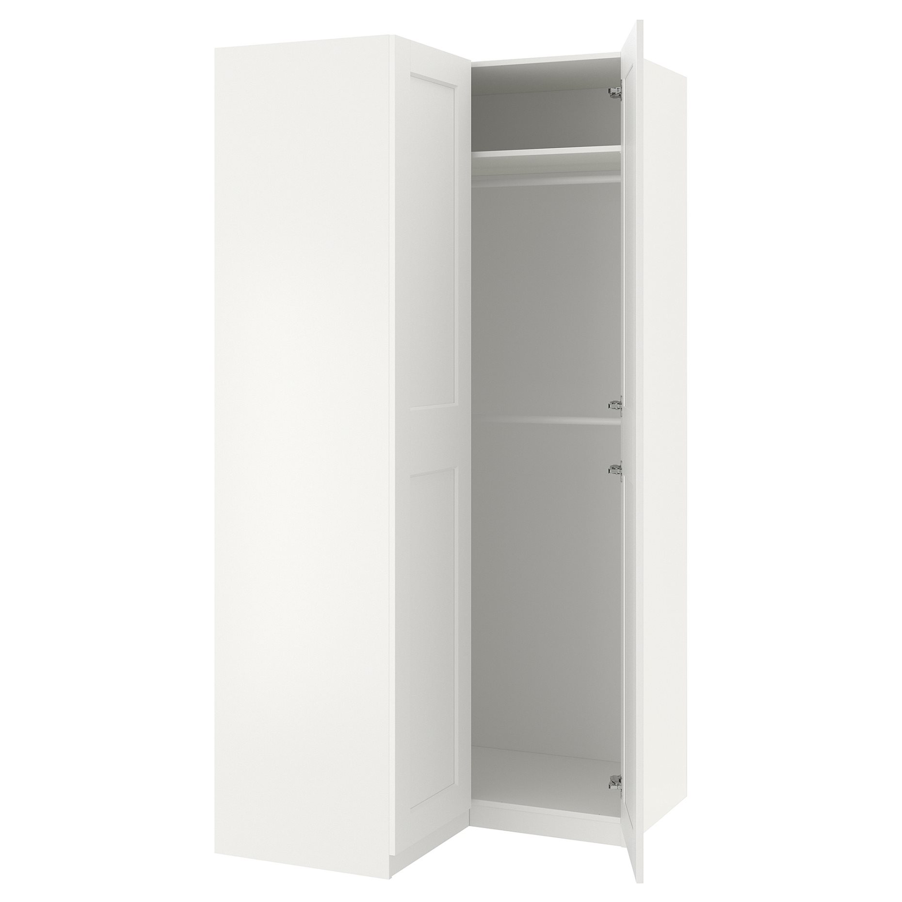 PAX/GRIMO, corner wardrobe, 110/110x236 cm, 895.026.54