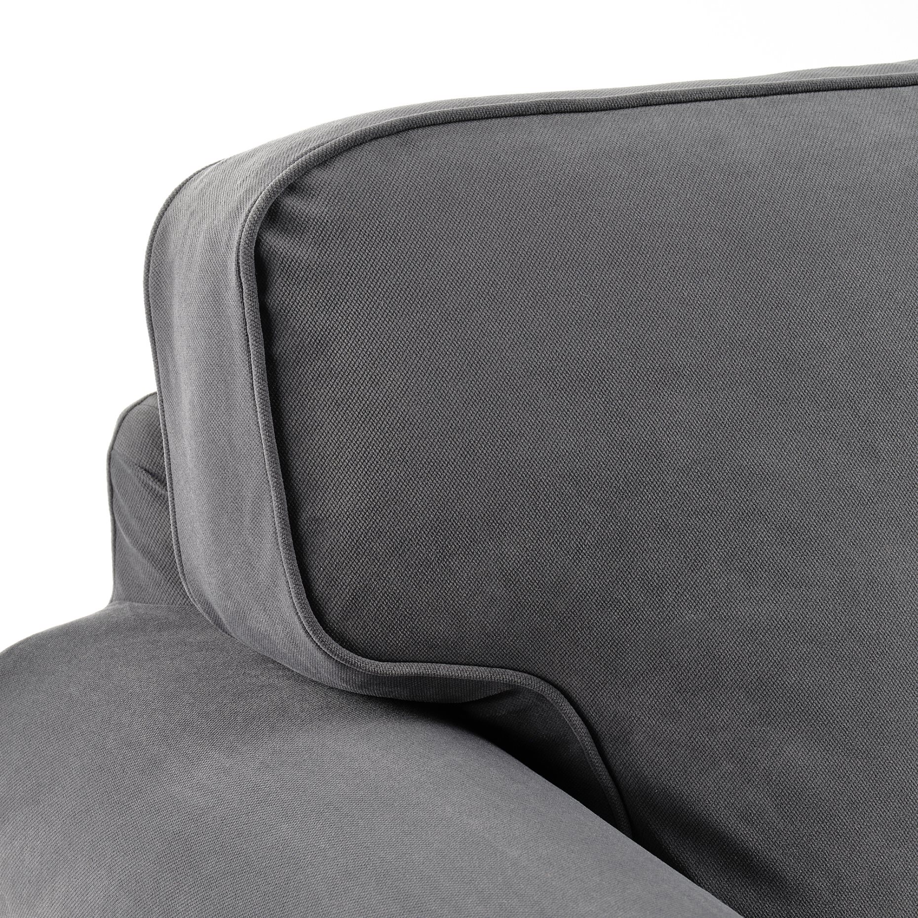 EKTORP, 3-seat sofa with chaise longue, 895.090.28