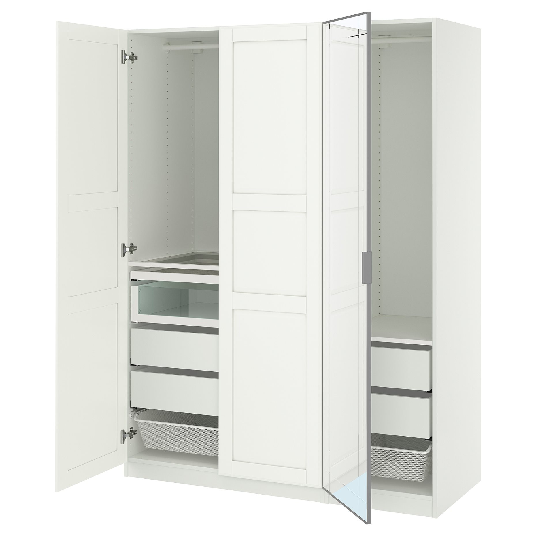 PAX/KAMMAR/TYSS, wardrobe combination, 150x60x201 cm, 895.725.62
