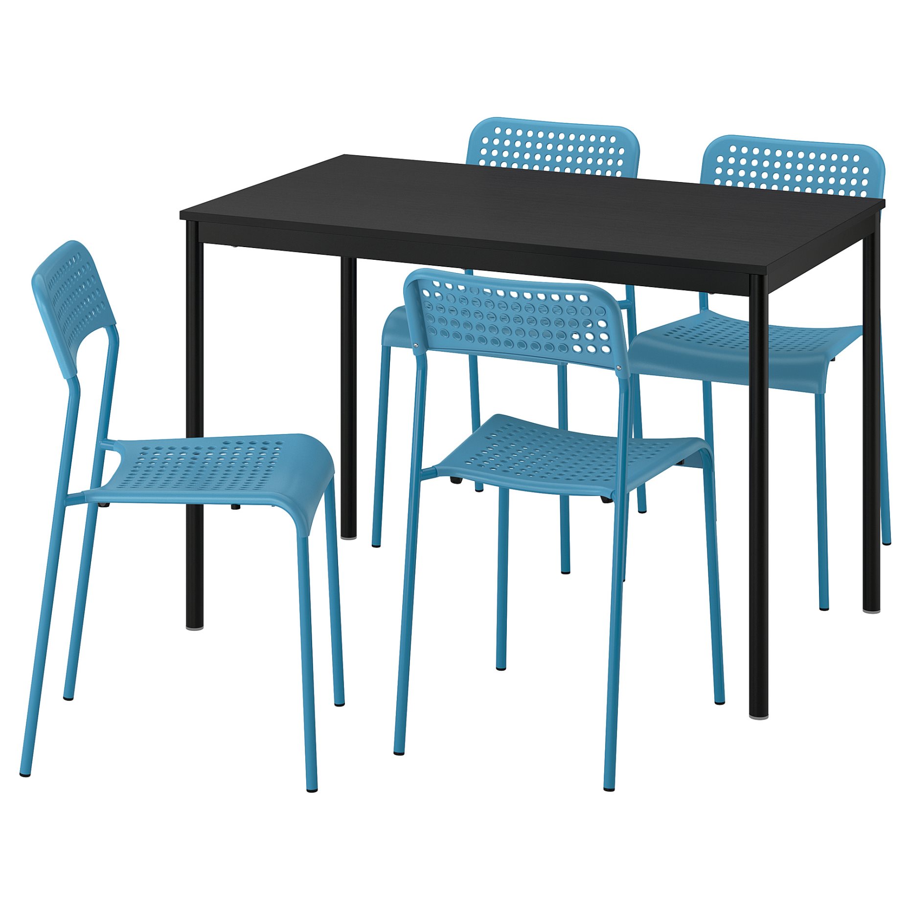 SANDSBERG, table and 4 chairs, 110x67 cm, 896.083.87