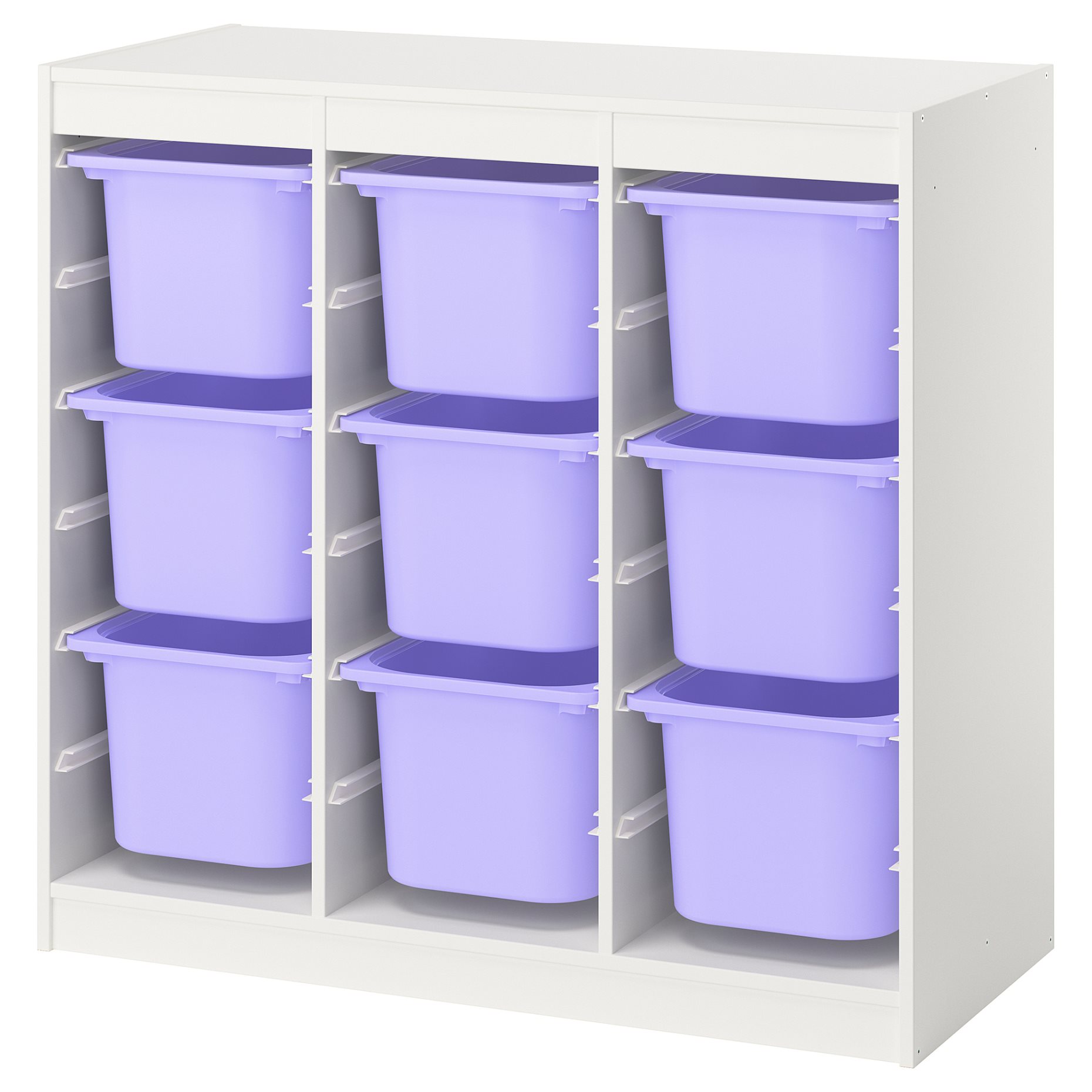 TROFAST, storage combination room divider with boxes, 99x44x94 cm, 896.131.00