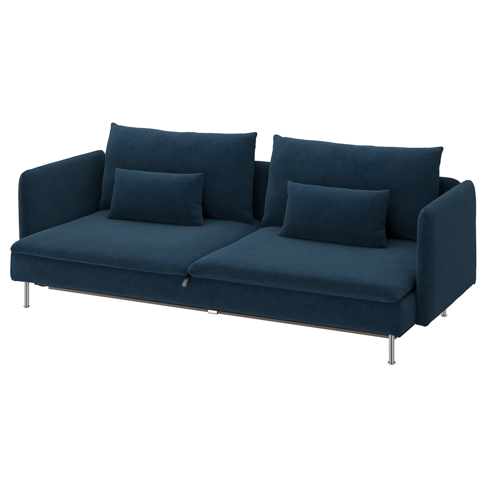 SÖDERHAMN, 3-seat sofa-bed with armrests, 896.213.84