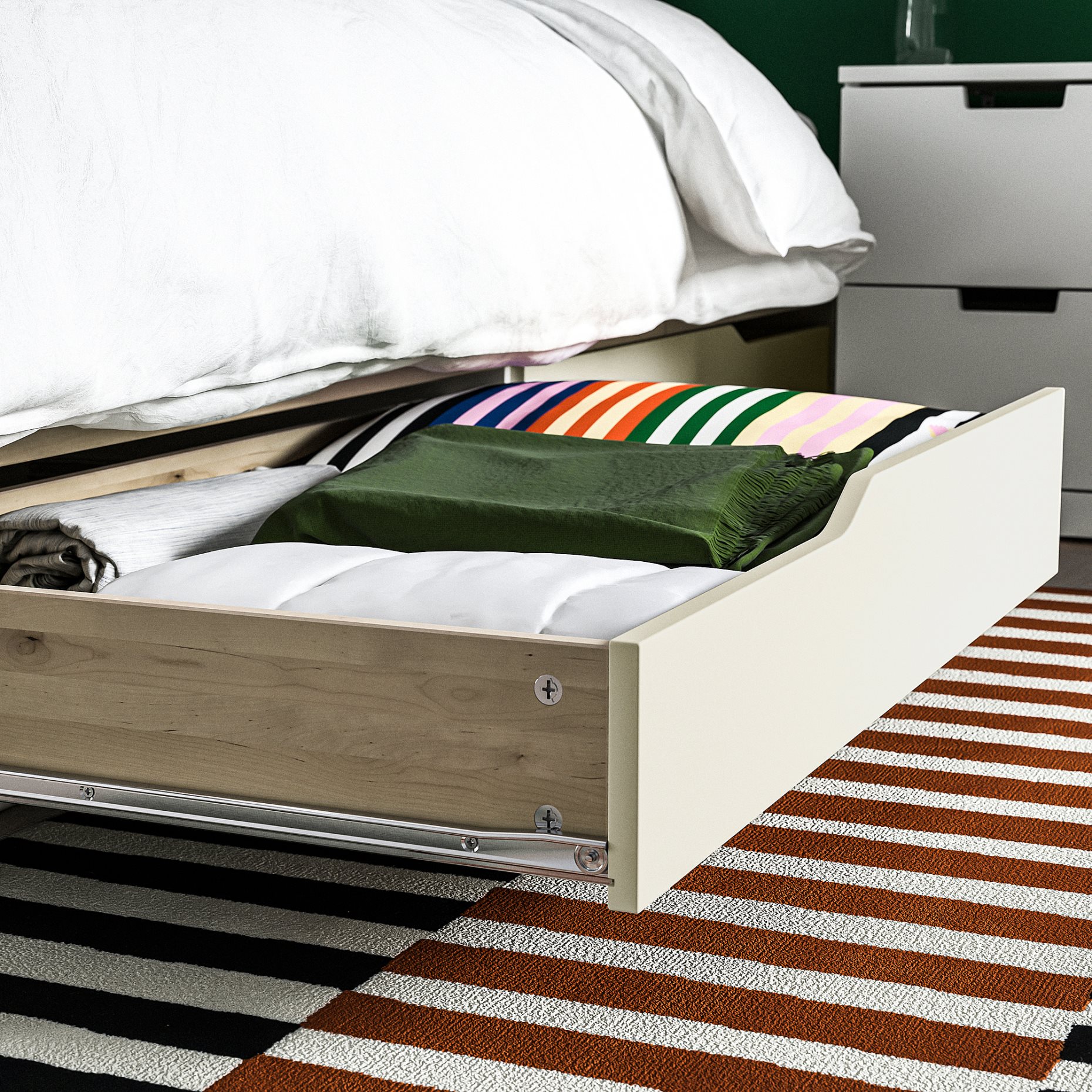 MANDAL, κρεβάτι με αποθηκευτικό χώρο, 160x200 cm, 902.804.83