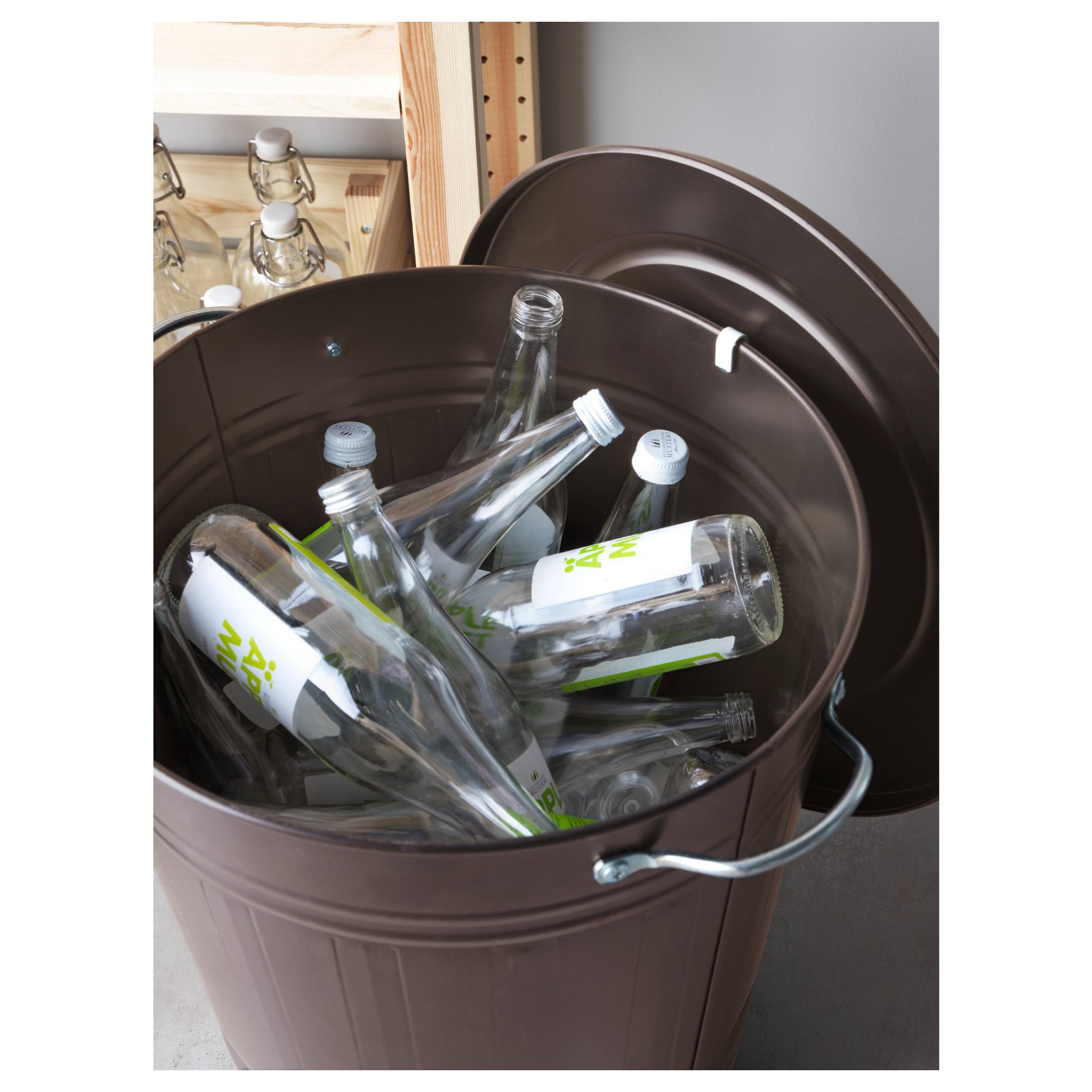 KNODD, bin with lid, 903.153.12