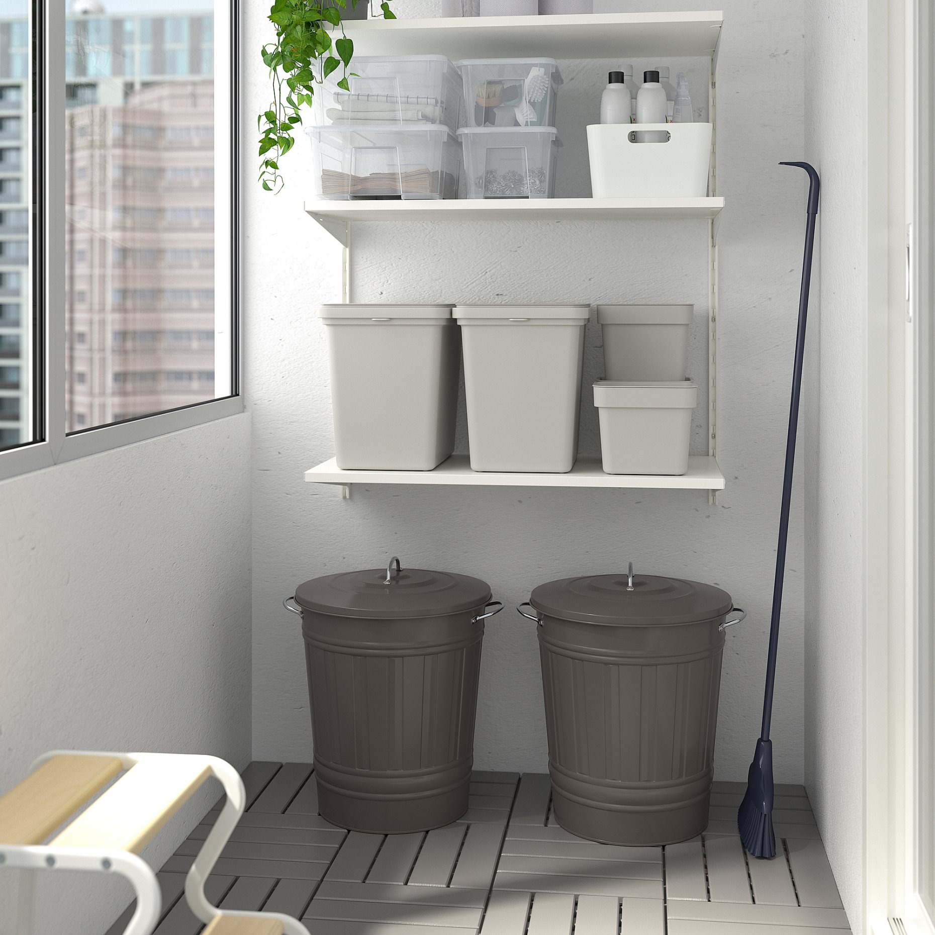 KNODD, bin with lid, 903.153.12