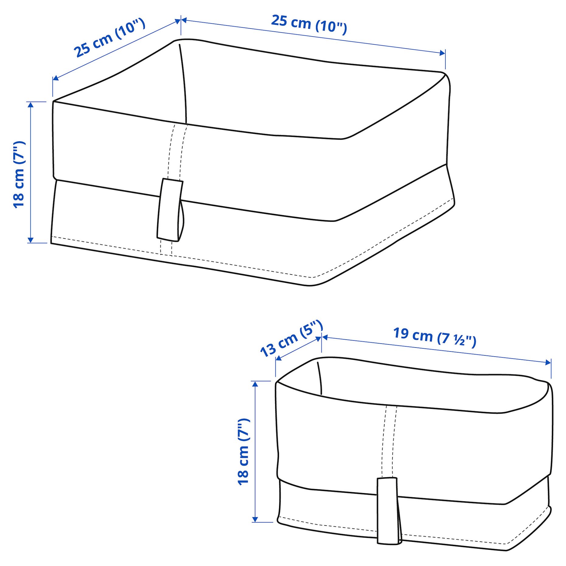 RAGGISAR, basket, set of 3, 903.480.15