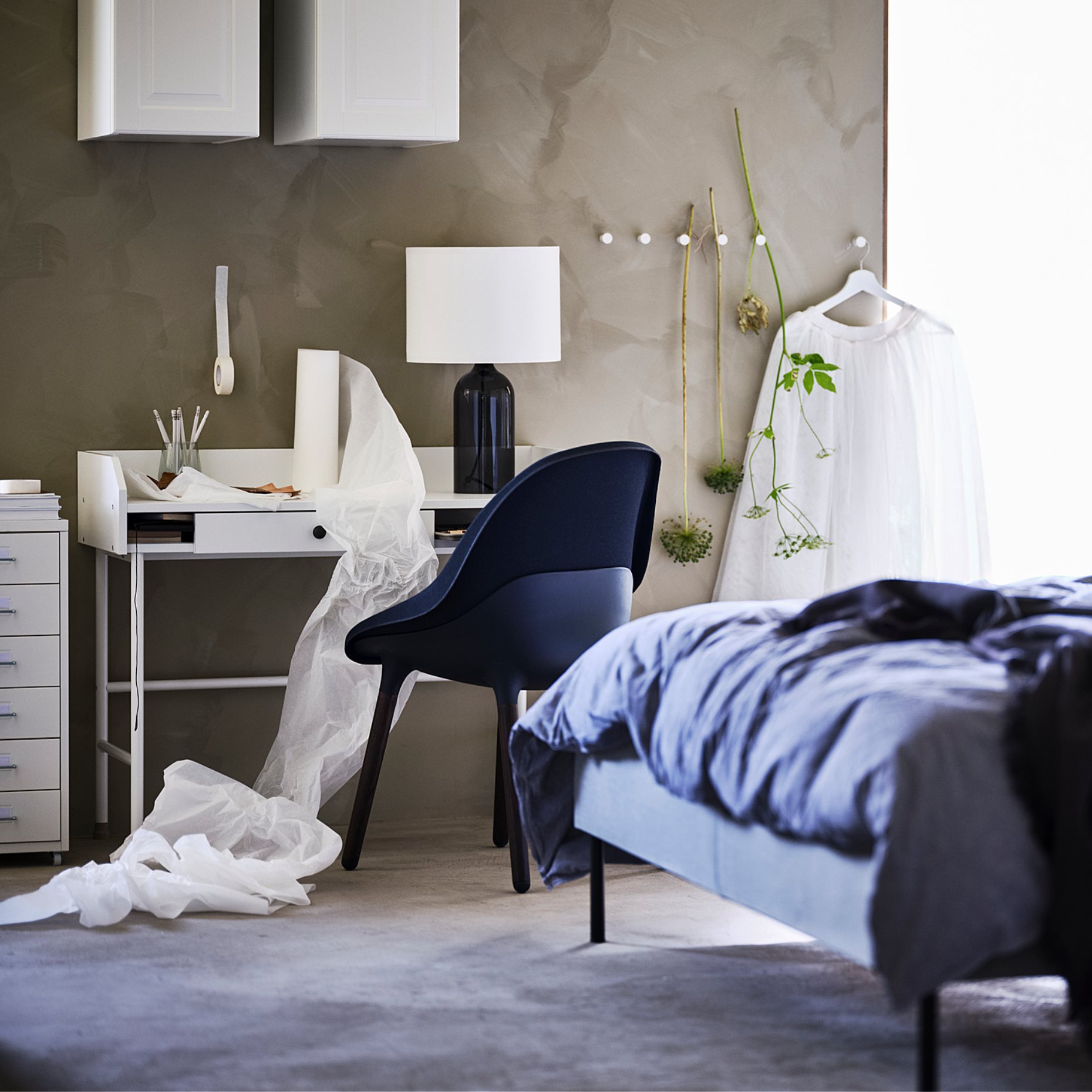 HAUGA, desk, 100x84 cm, 904.776.77