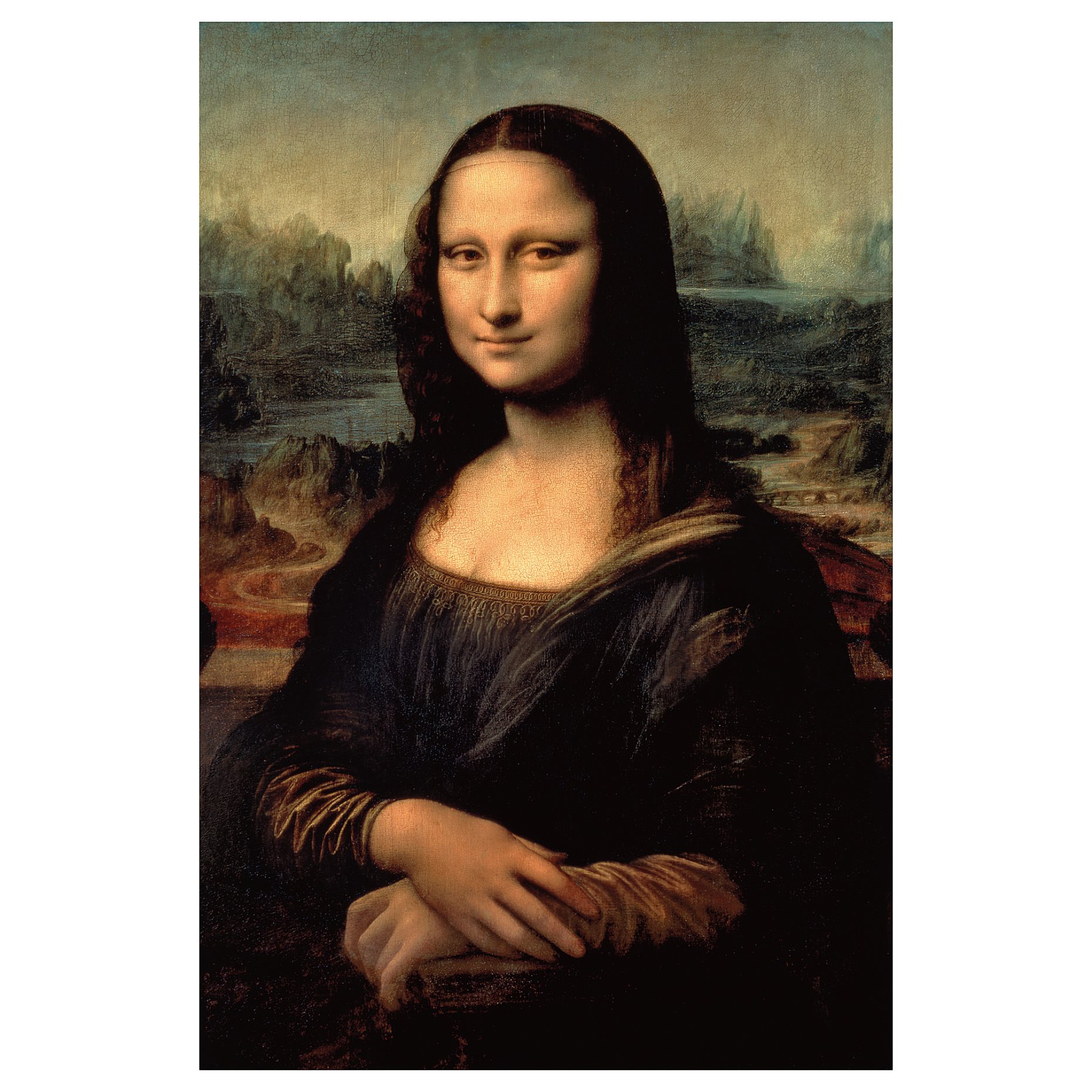 BJÖRKSTA, picture Mona Lisa, 78x118 cm, 904.798.84