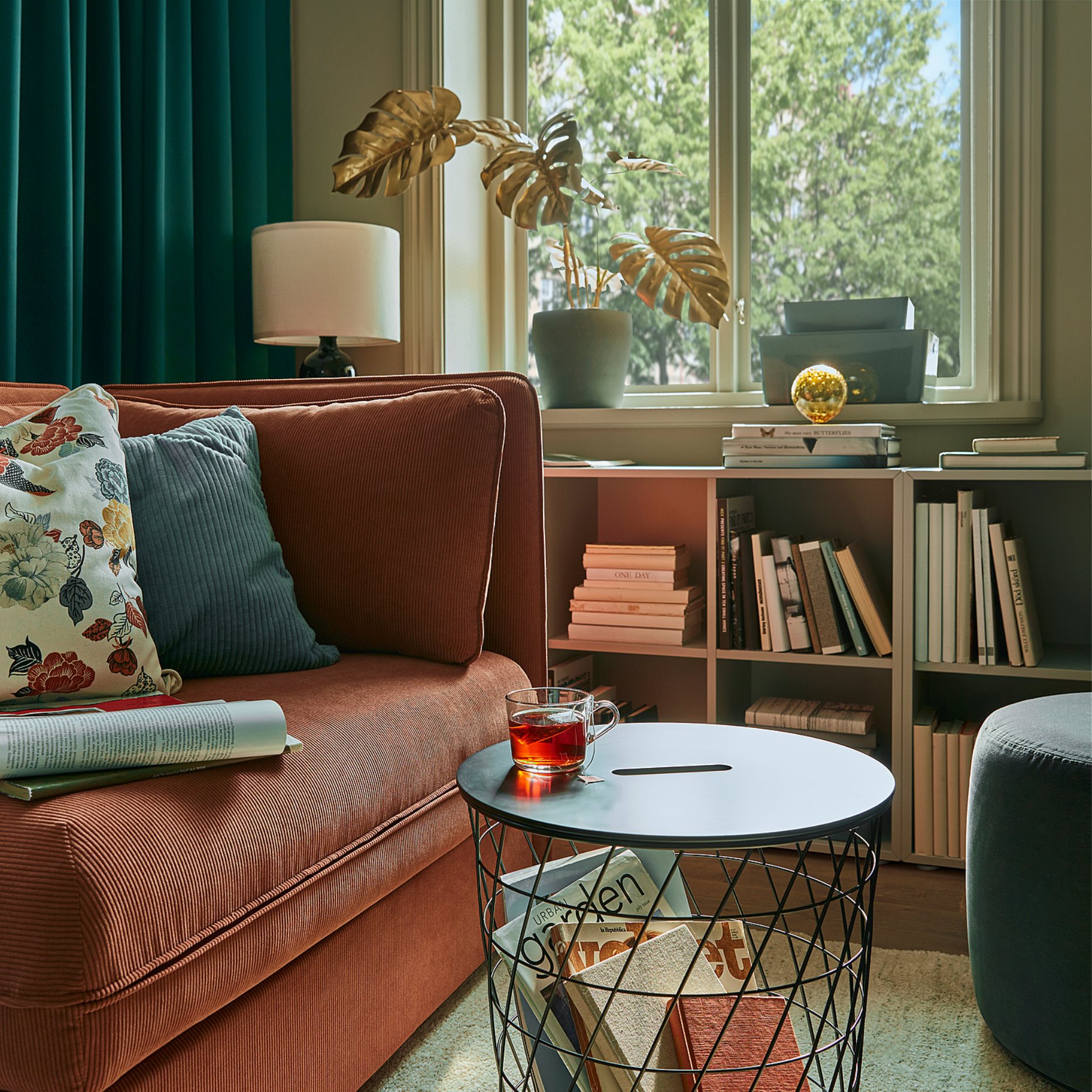 KVISTBRO, τραπέζι με αποθηκευτικό χώρο, 44 cm, 904.804.01