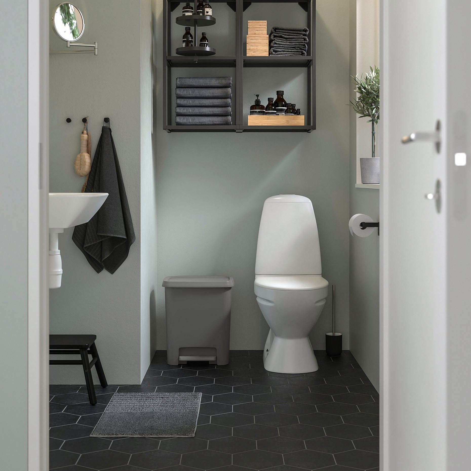 KNÖCKLA, pedal bin, 25 l, 905.140.95
