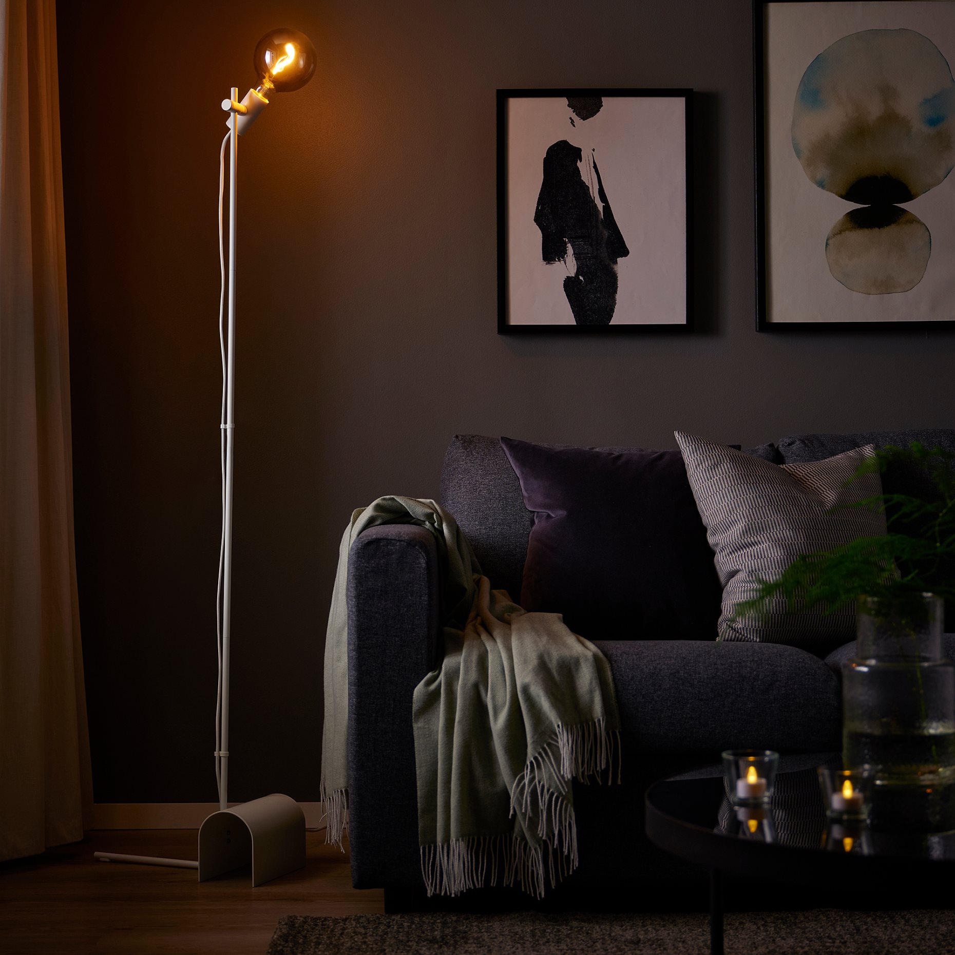 HÅRSLINGA, floor lamp, 905.224.77