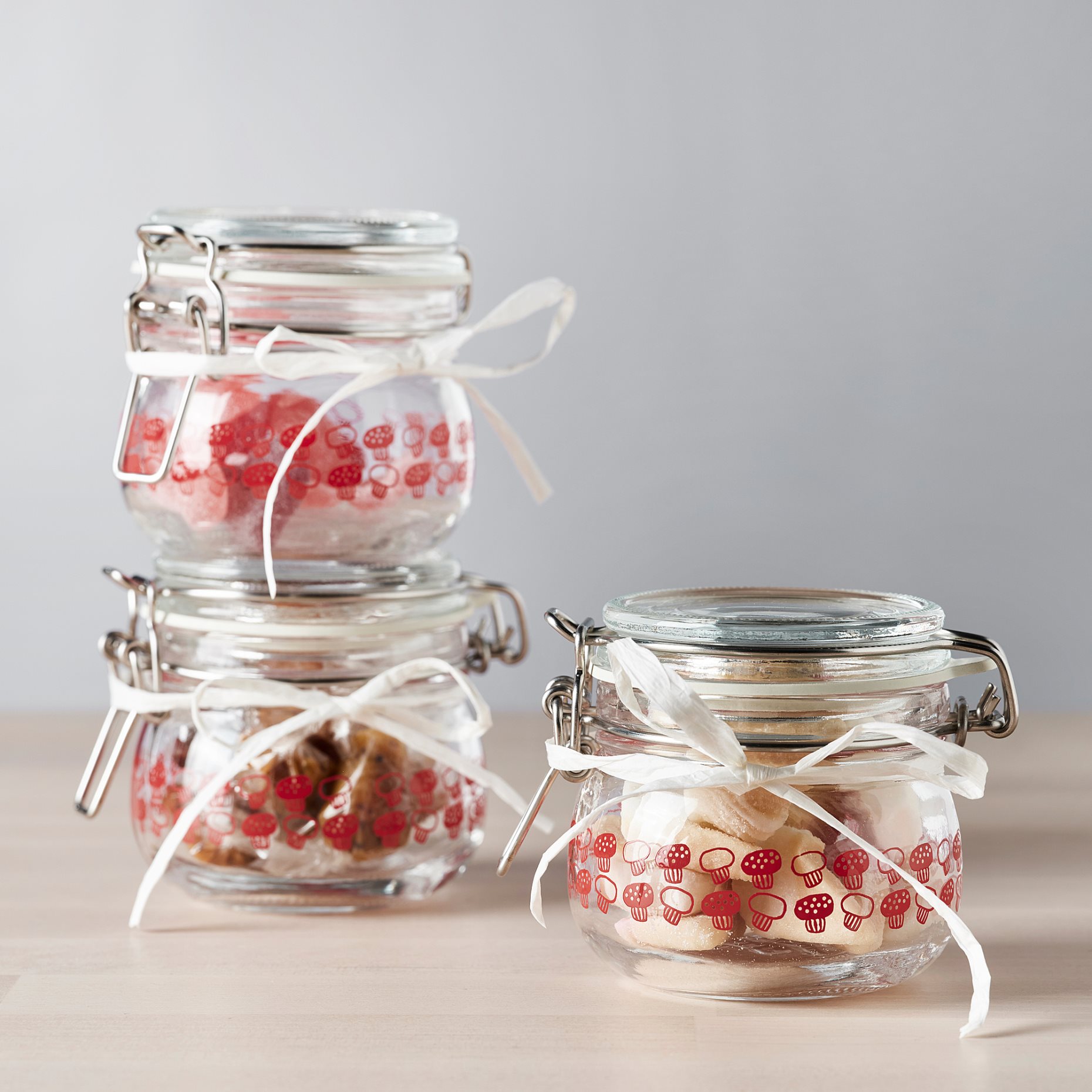 KORKEN, jar with lid 3 pack, 13 cl, 905.308.25