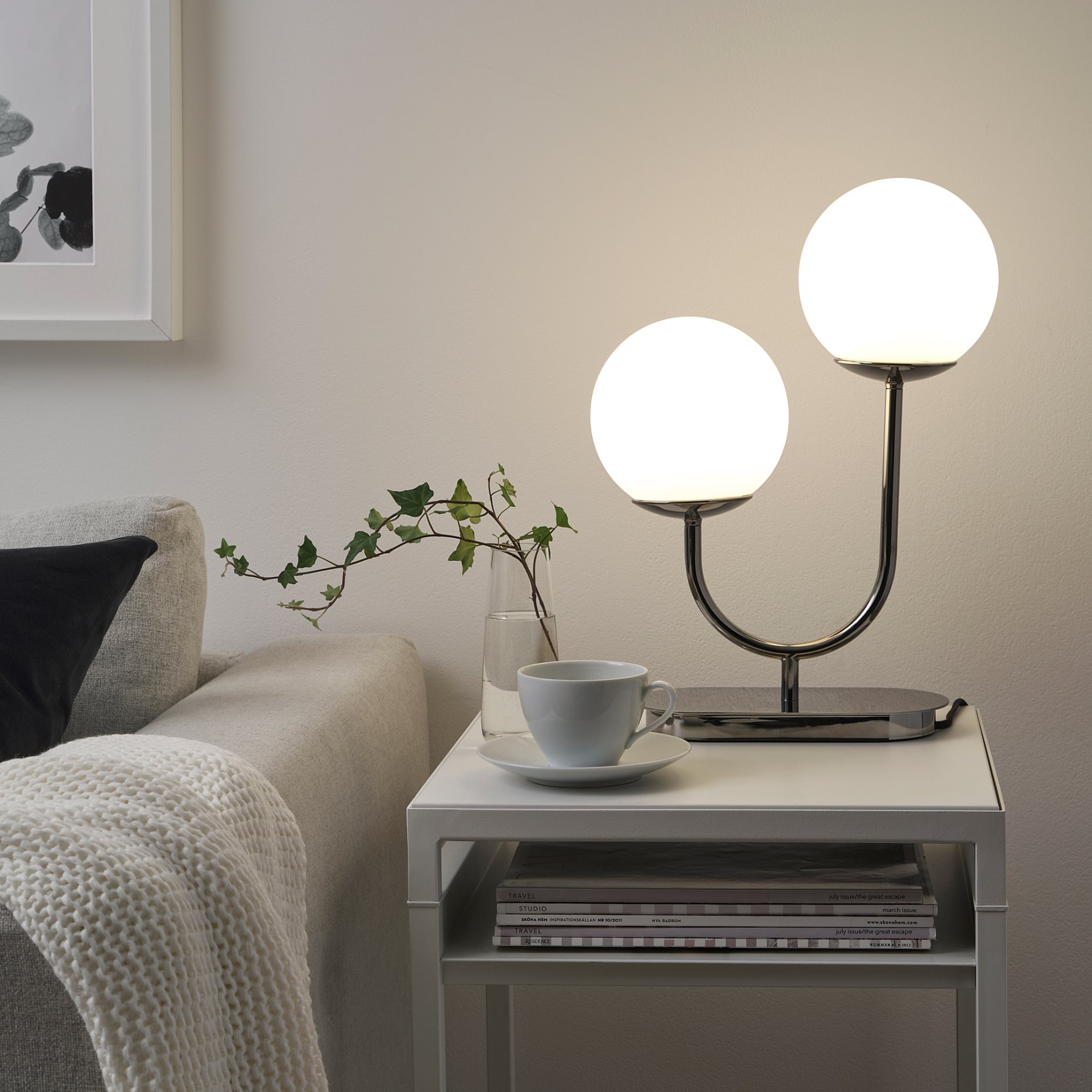 SOLHETTA, λαμπτήρας LED E14 806 lumen συμβατός με ροοστάτη/γλόμπος, 45 mm, 905.493.30