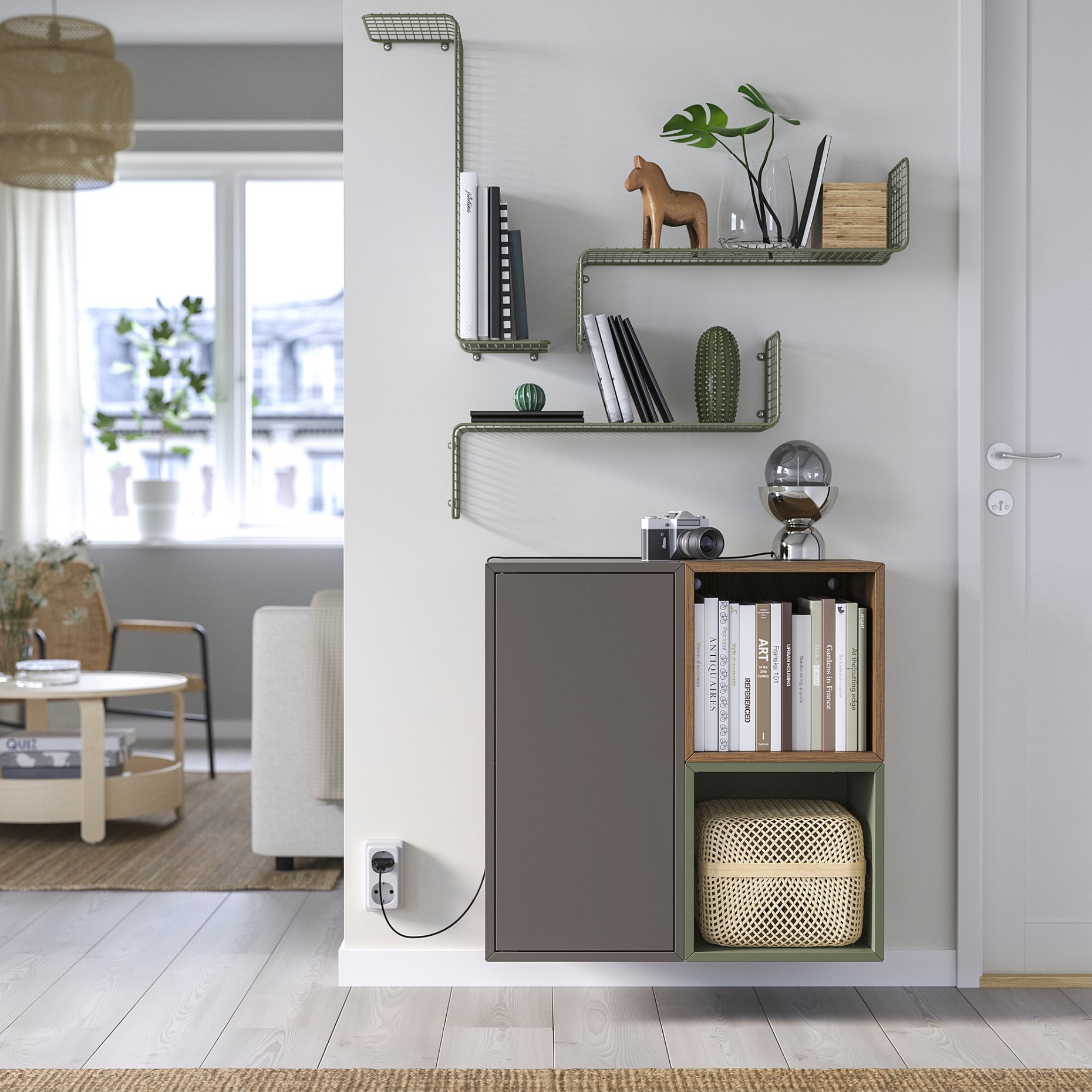 SVENSHULT, wall shelf, 60x20 cm, 905.572.59