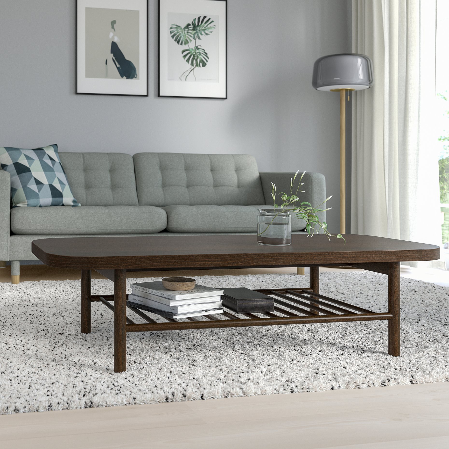 LISTERBY, τραπέζι μέσης, 140x60 cm, 905.622.46