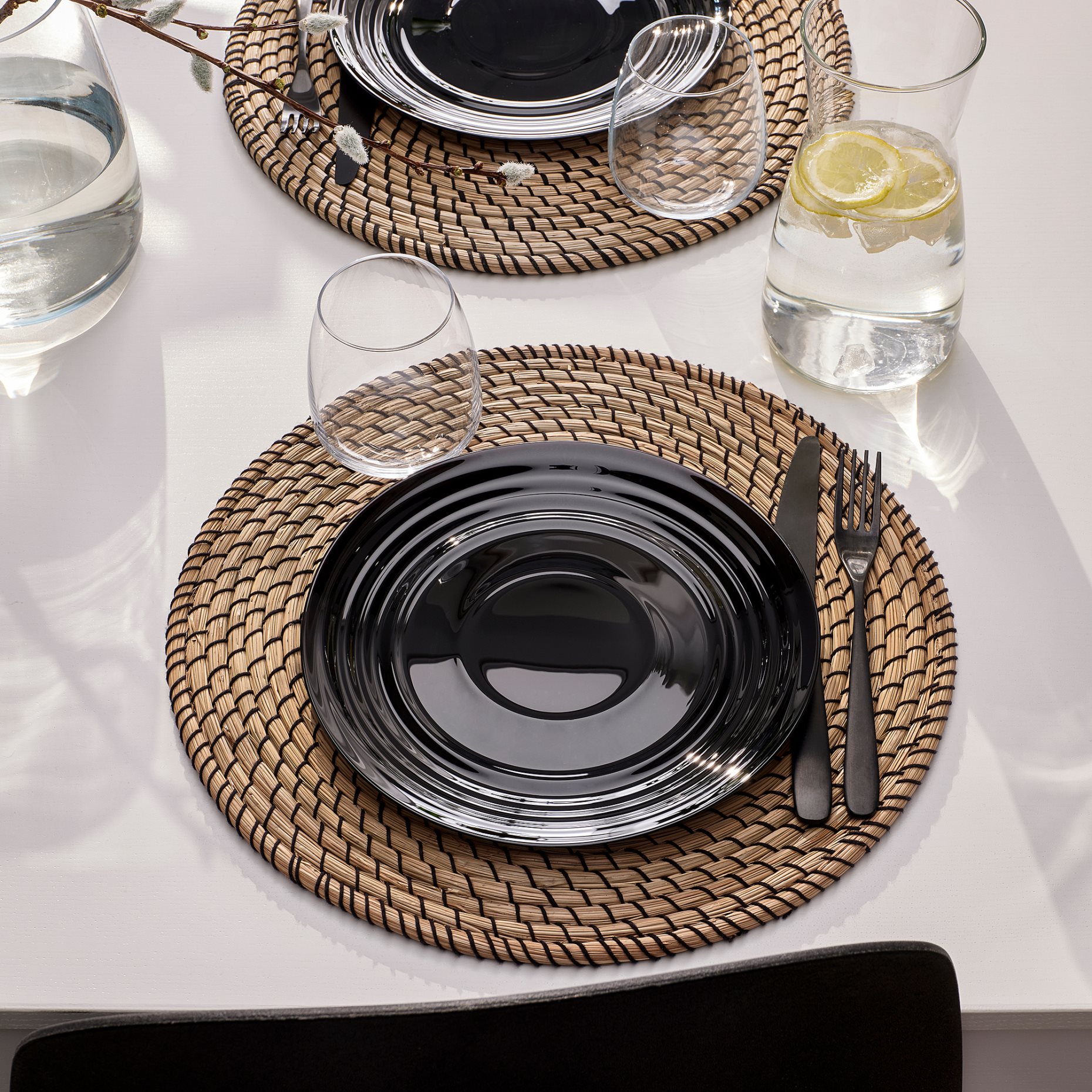 NÄTBARB, plate, 24 cm, 905.636.89