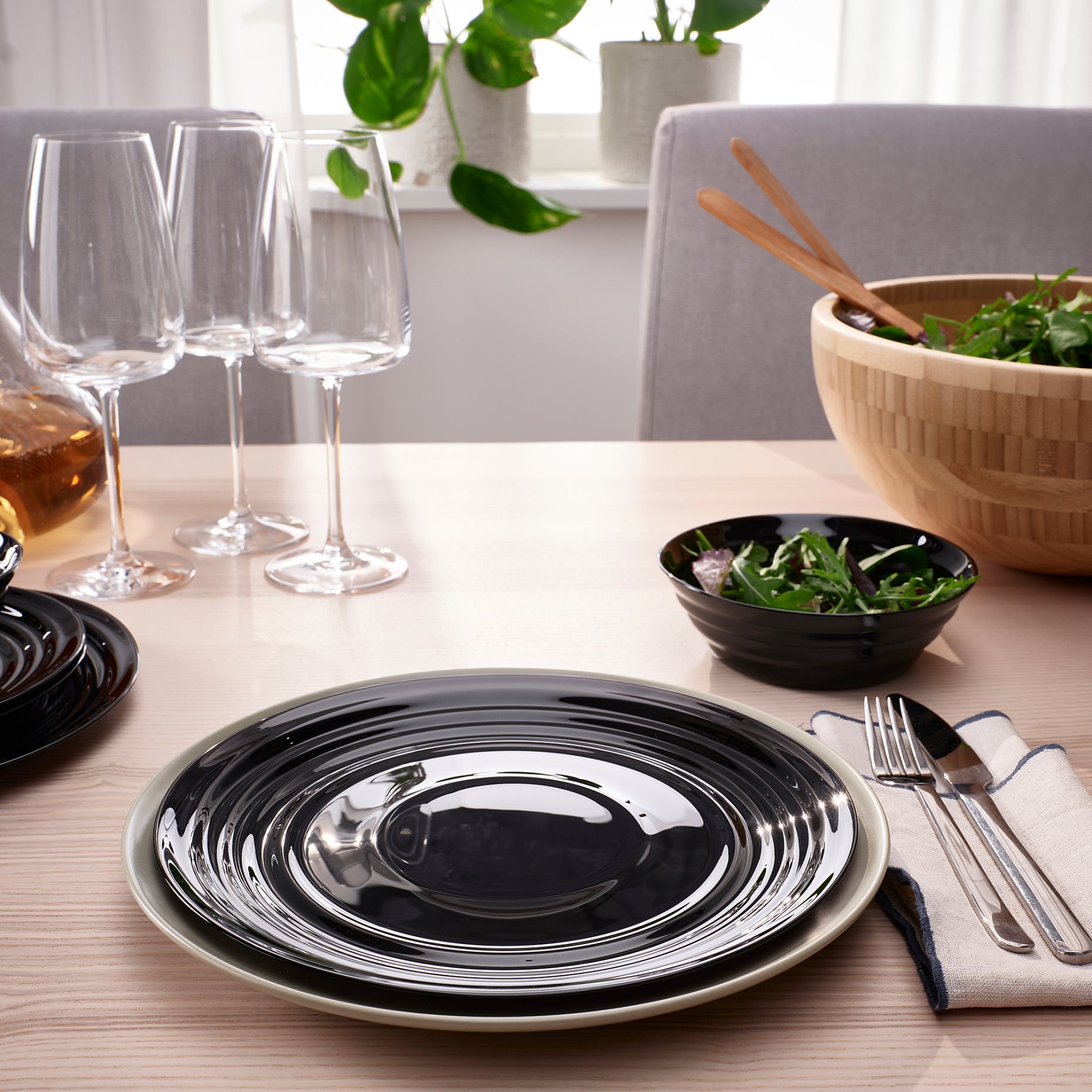 NÄTBARB, plate, 24 cm, 905.636.89