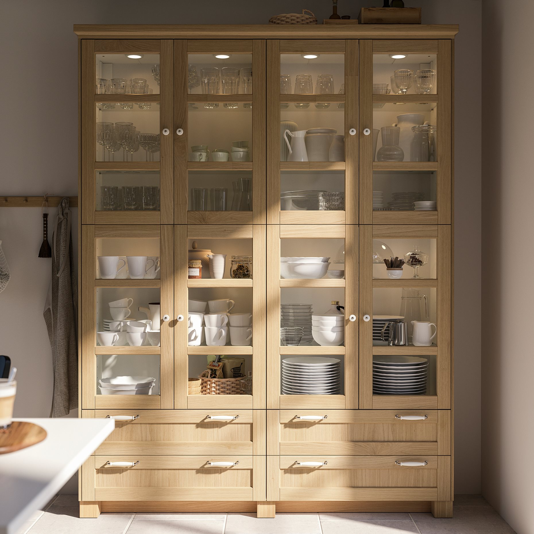 FORSBACKA, glass door, 40x80 cm, 905.652.59