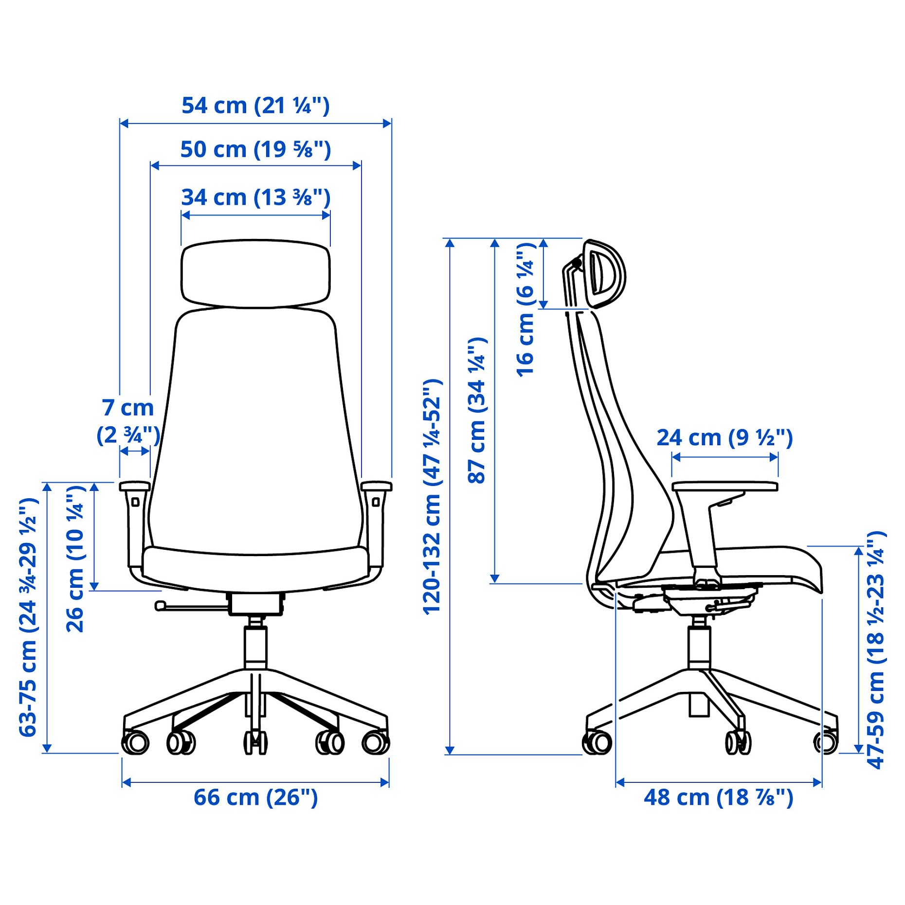 MATCHSPEL, gaming chair, 905.715.28