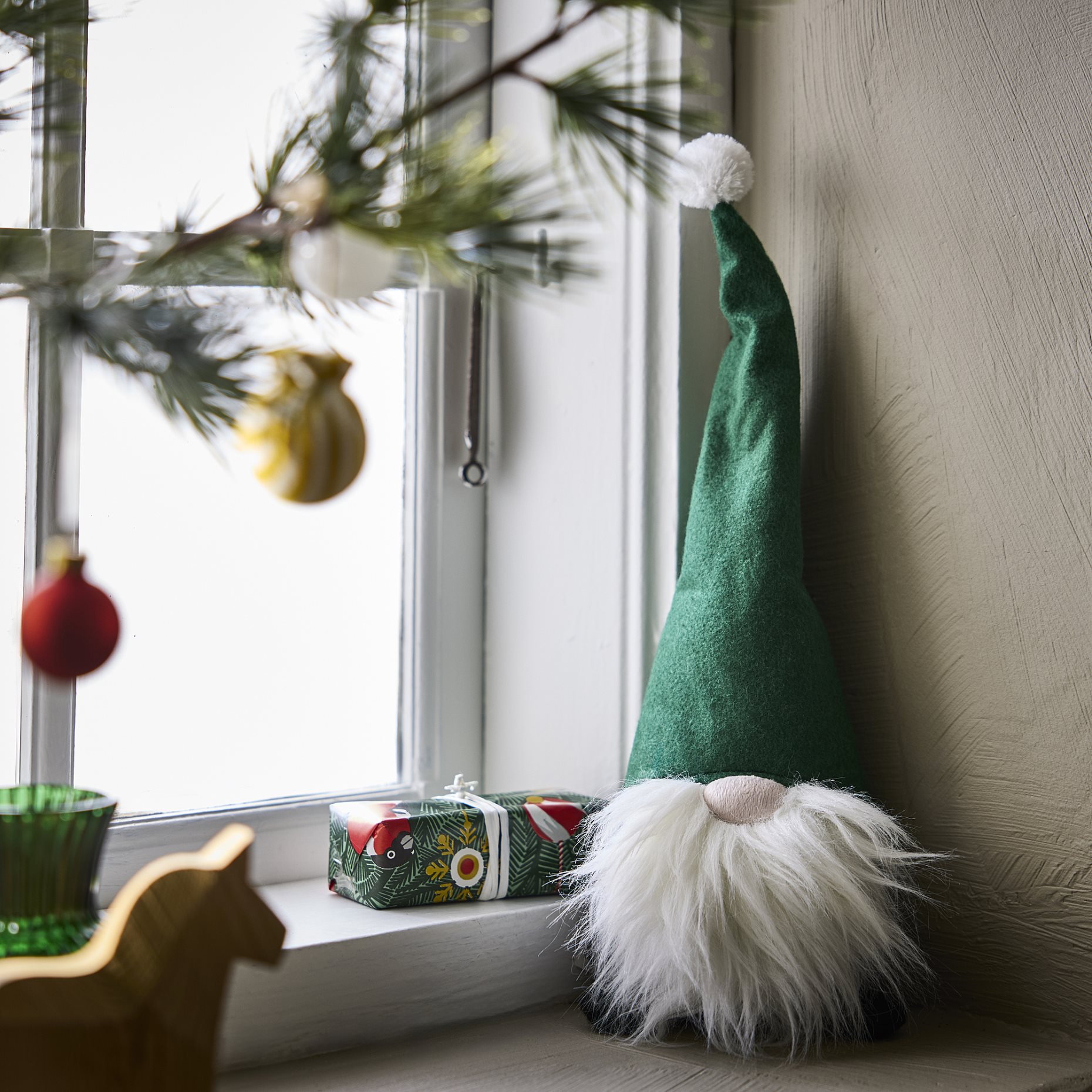 VINTERFINT, decoration Santa Claus, 39 cm, 905.785.01