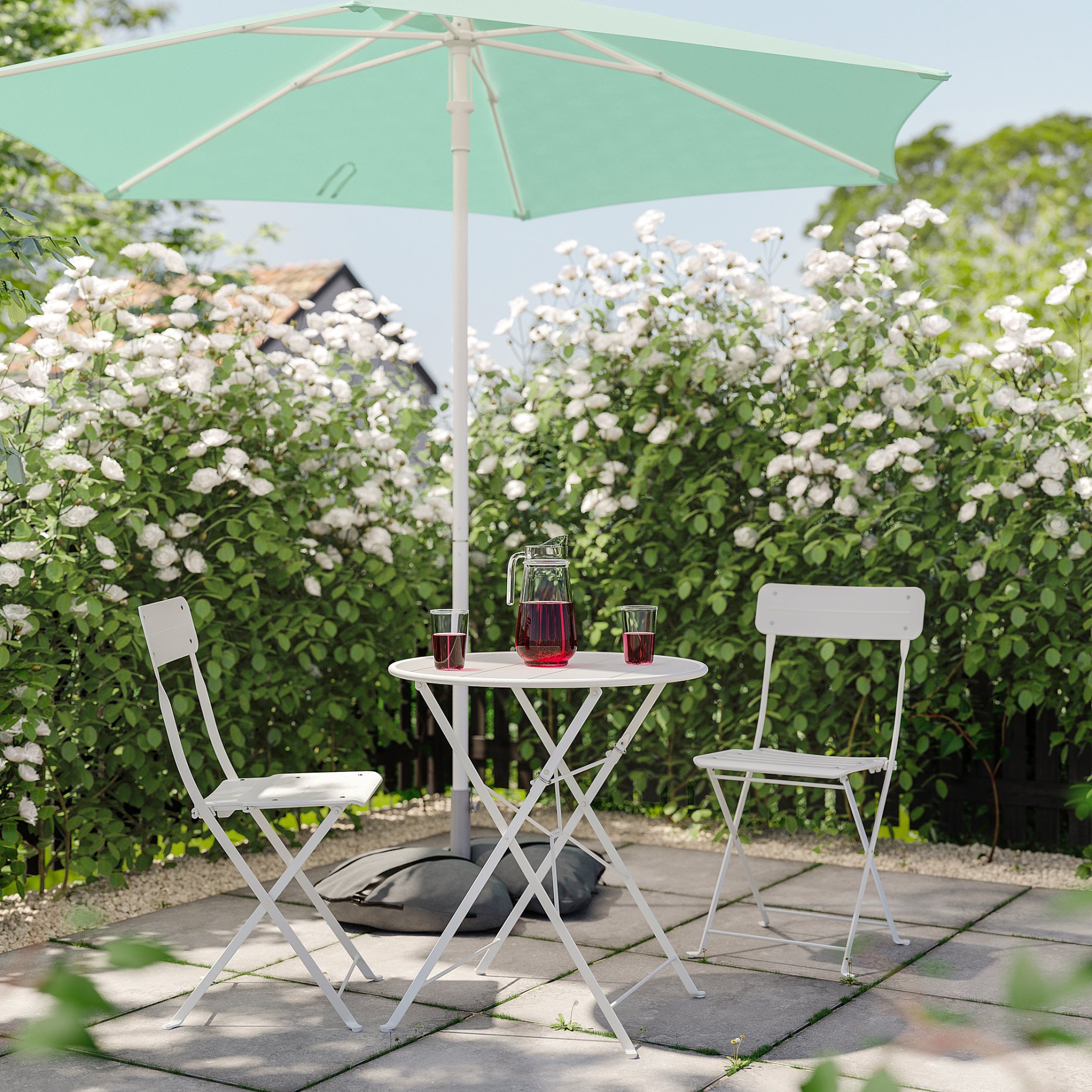 HÖGÖN, ομπρέλα ήλιου, 270 cm, 905.812.35