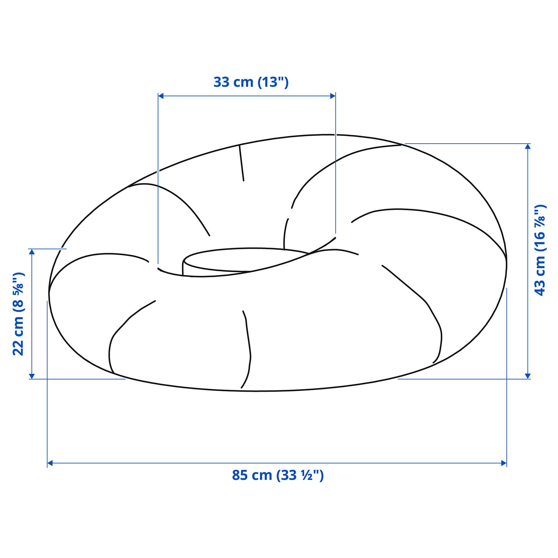 BRÄNNBOLL, inflatable gaming lounge chair, 905.862.85