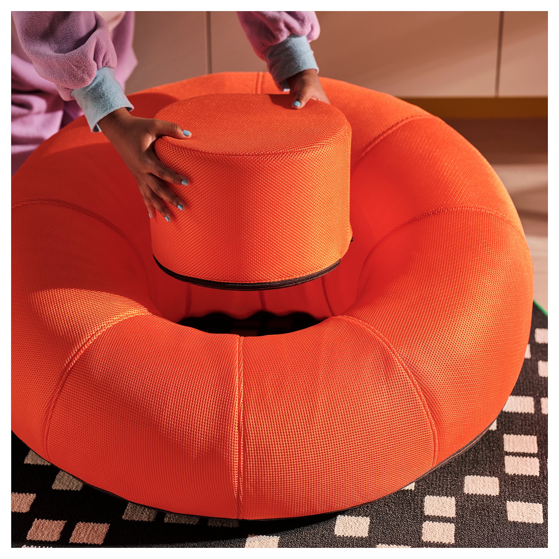BRÄNNBOLL, inflatable gaming lounge chair, 905.862.85