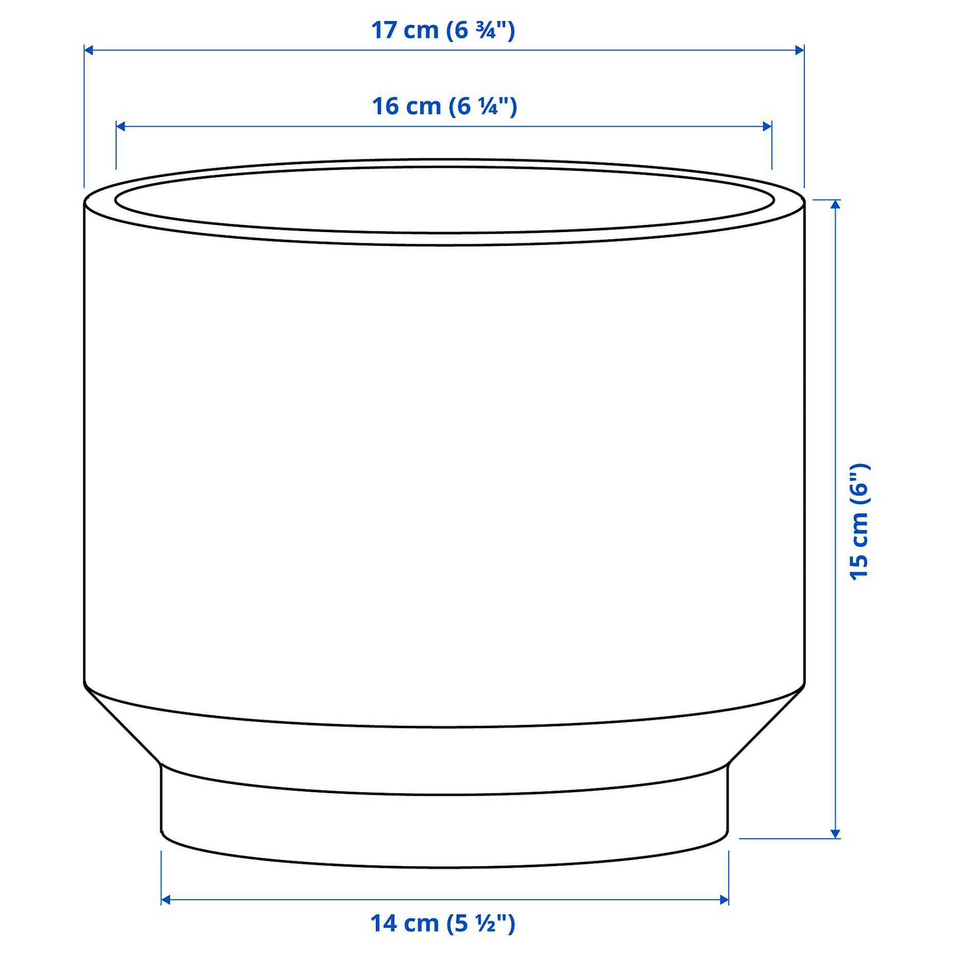 HONUNGSPALM, plant pot in/outdoor, 15 cm, 905.957.94
