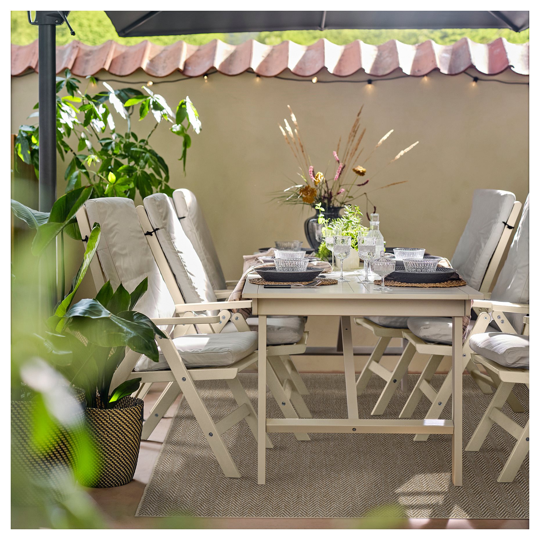 LYDERSHOLM, rug flatwoven in/outdoor, 160x230 cm, 905.971.99