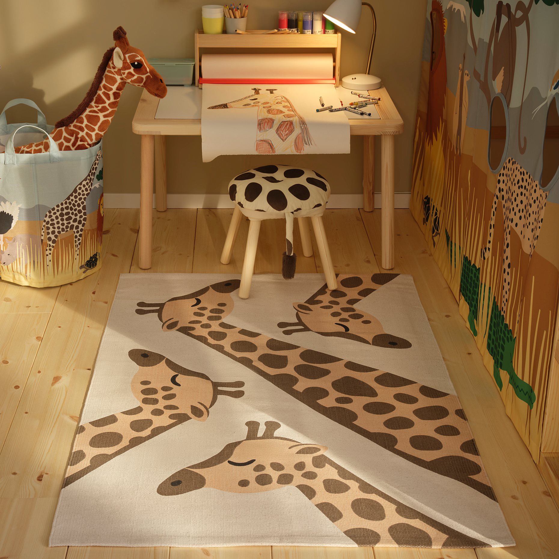 SANDLÖPARE, rug flatwoven, 90x130 cm, 906.032.61
