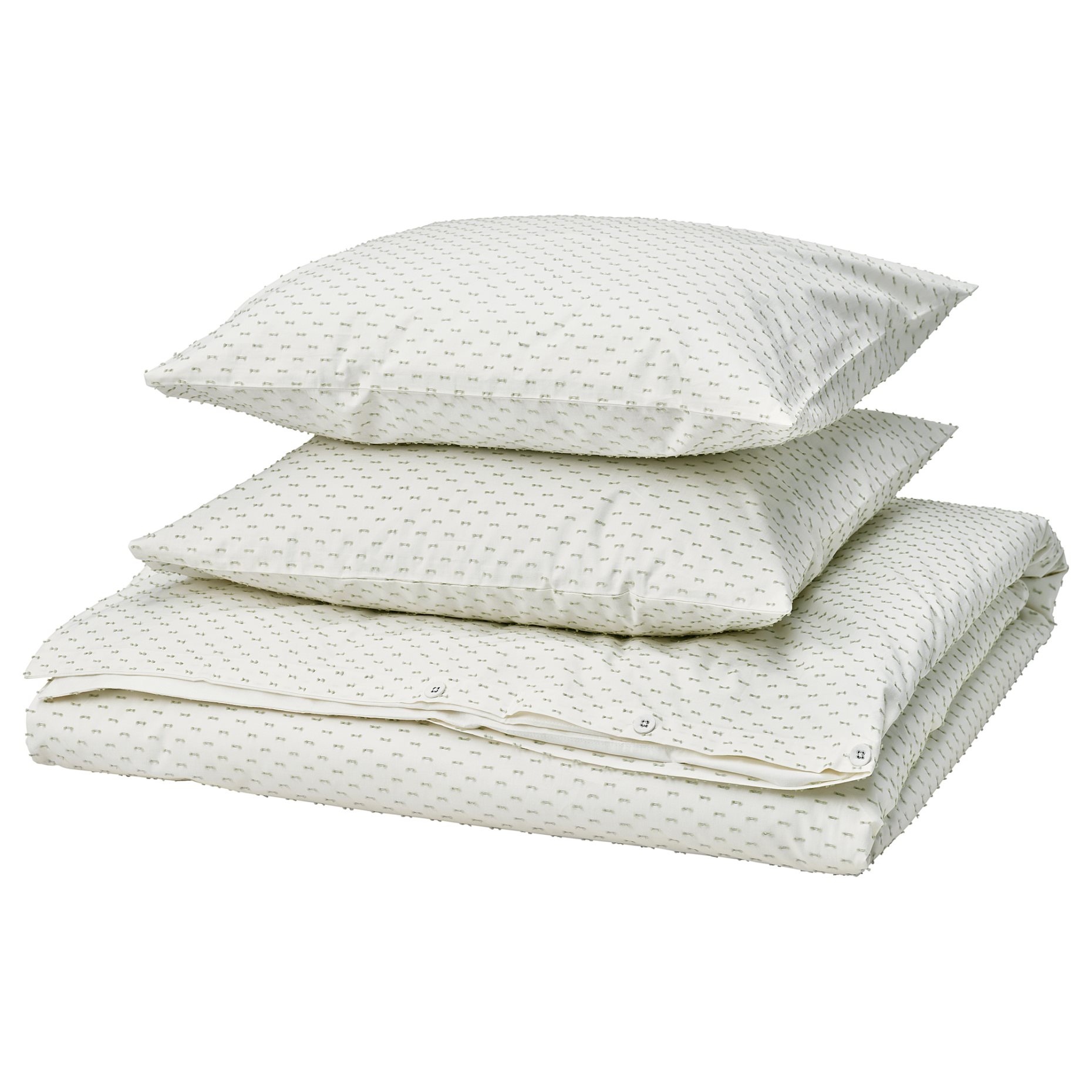 BANDKNIPPE, duvet cover and 2 pillowcases, 240x220/50x60 cm, 906.216.13