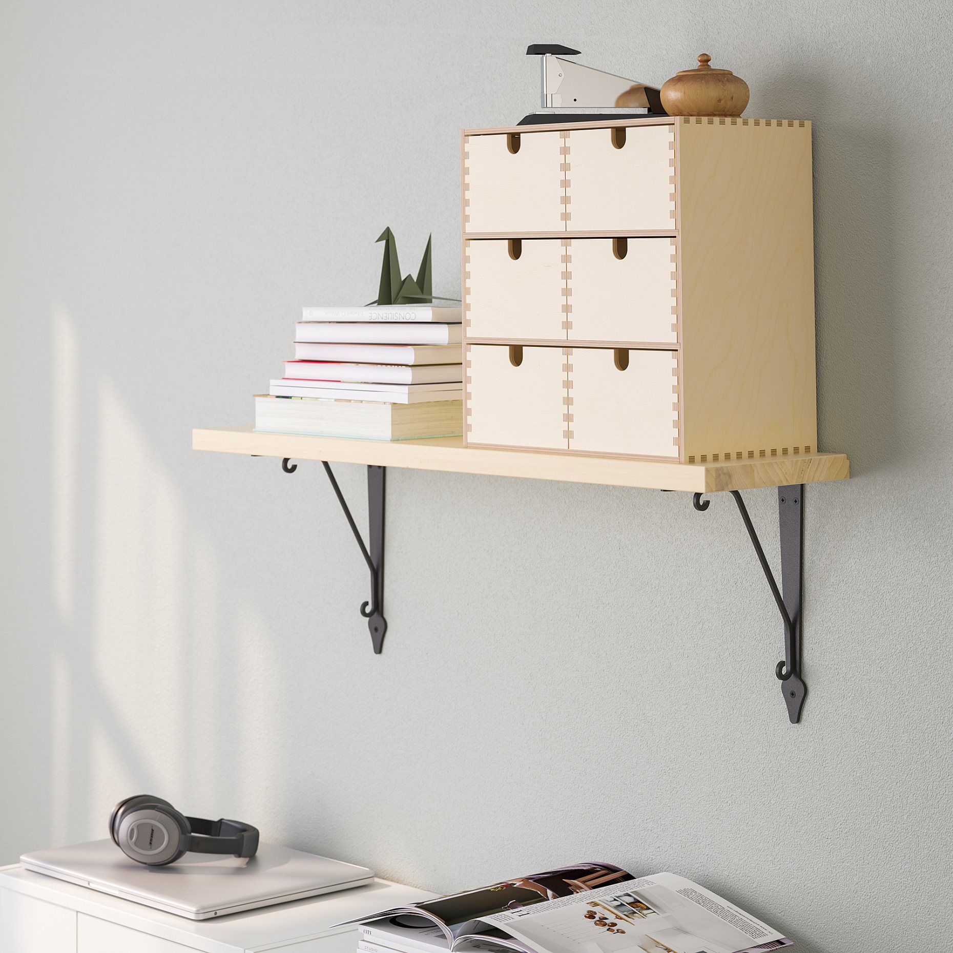 TRANHULT/KROKSHULT, wall shelf, 993.363.29