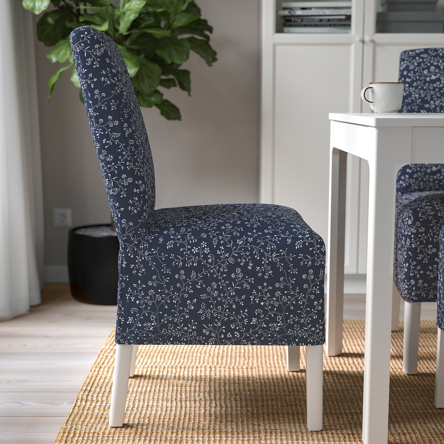 BERGMUND, καρέκλα με κάλυμμα μεσαίου μάκρους, 993.845.51