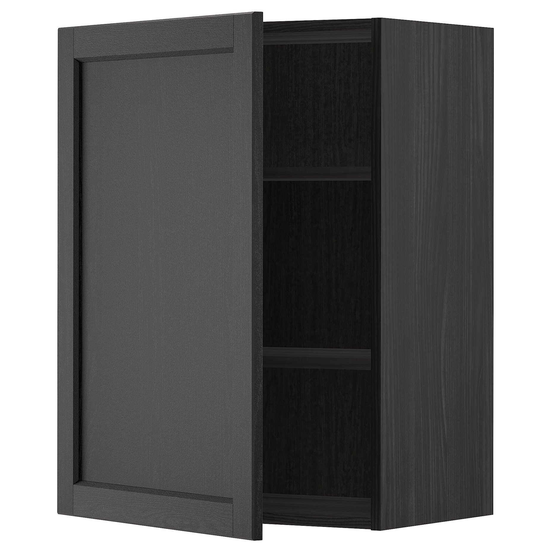 METOD, wall cabinet with shelves, 60x80 cm, 994.542.47