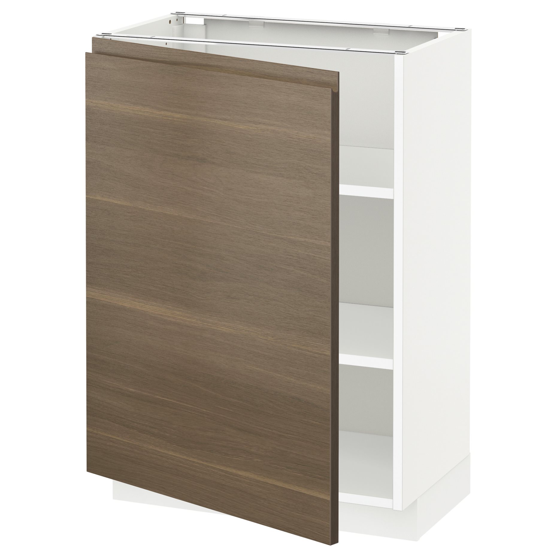 METOD, base cabinet with shelves, 60x37 cm, 994.545.20