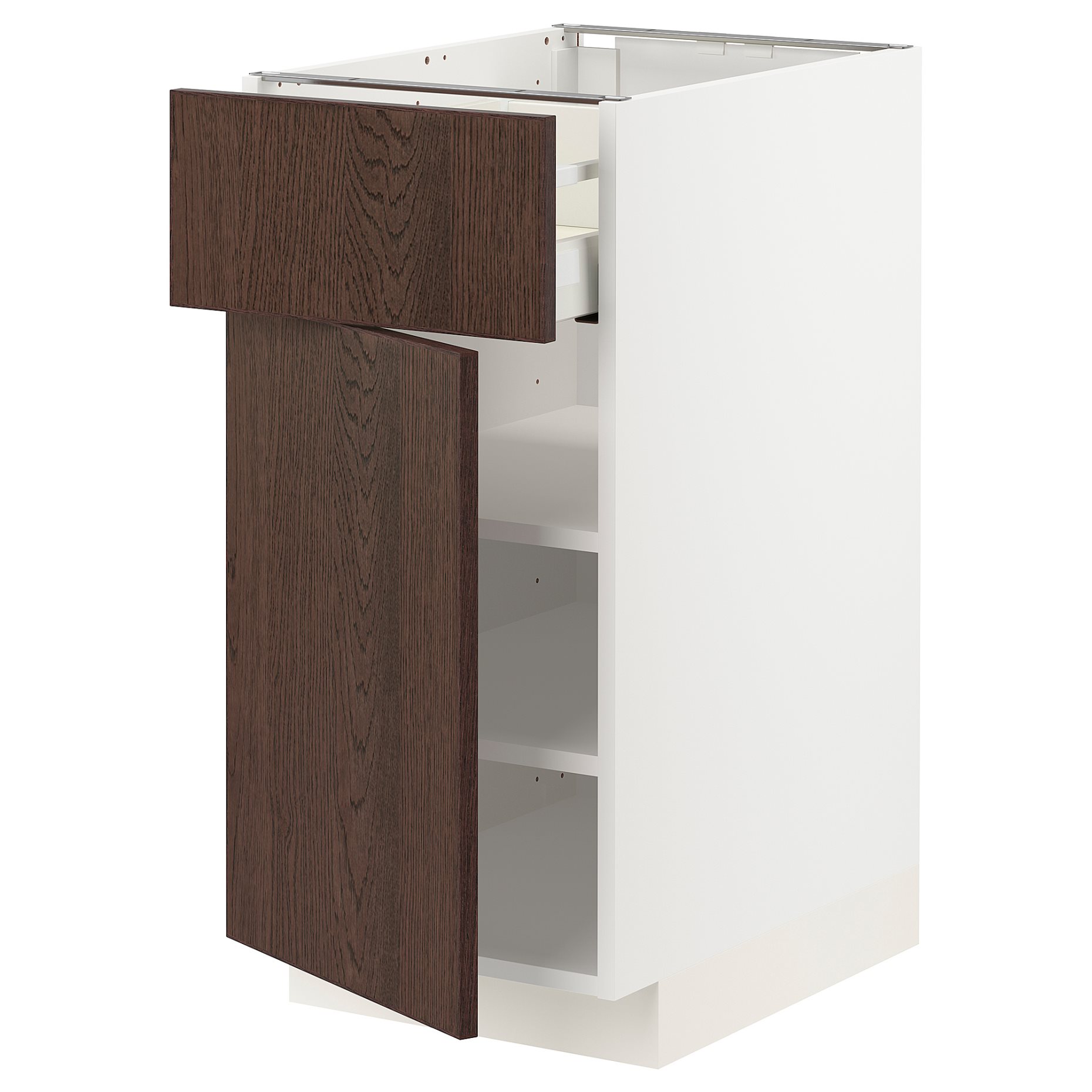 METOD/MAXIMERA, base cabinet with drawer/door, 40x60 cm, 994.567.84