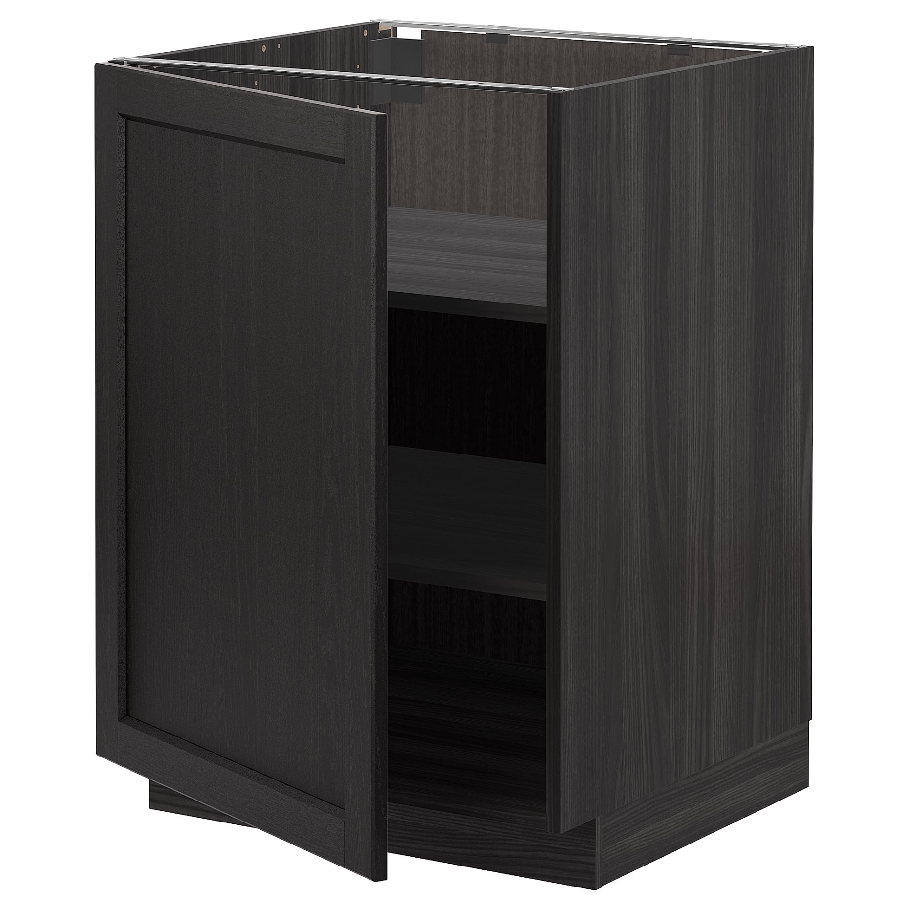 METOD, base cabinet with shelves, 60x60 cm, 994.596.31