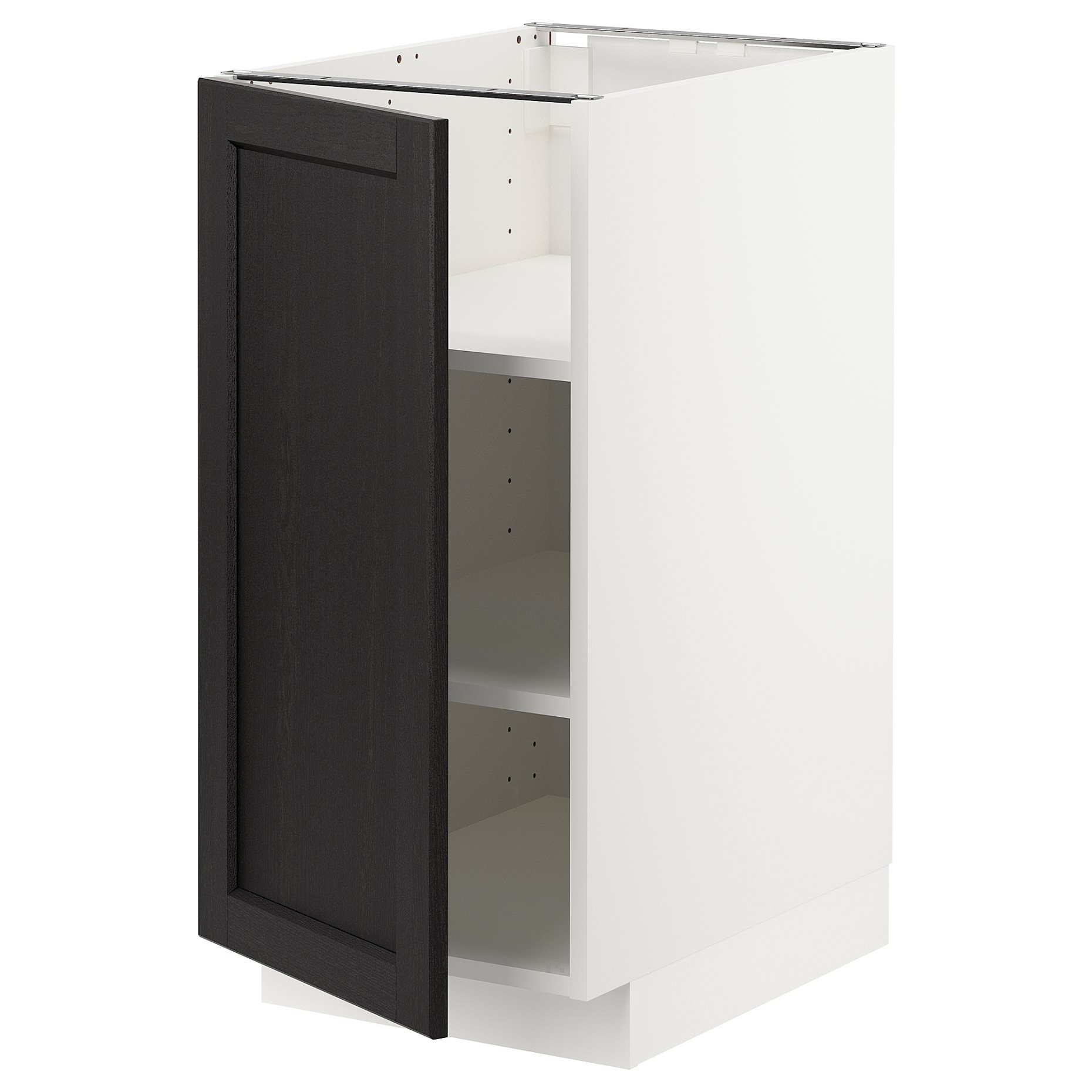 METOD, base cabinet with shelves, 40x60 cm, 994.609.22